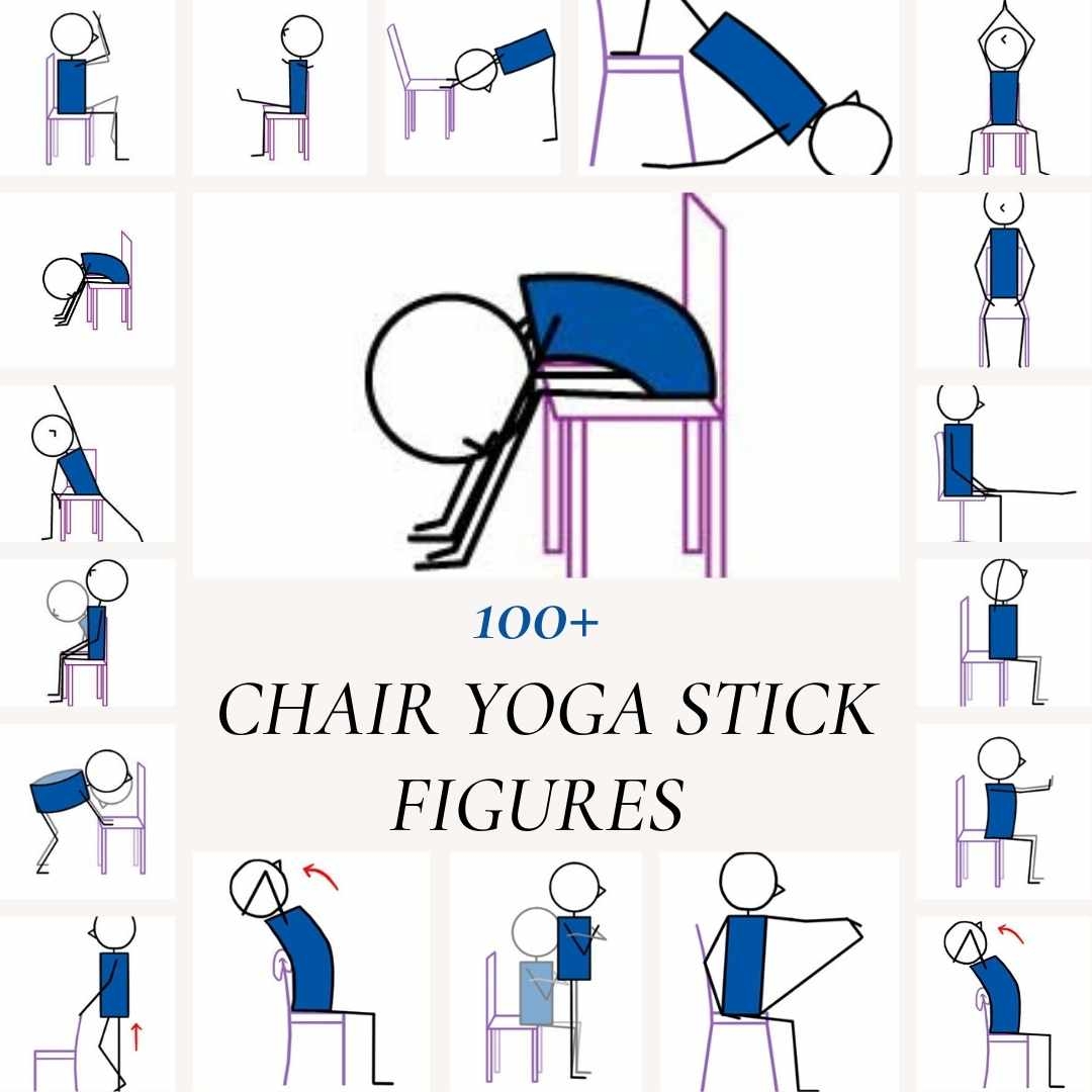 Chair Yoga Chart Free Printable Chair Yoga Chart Free Printable