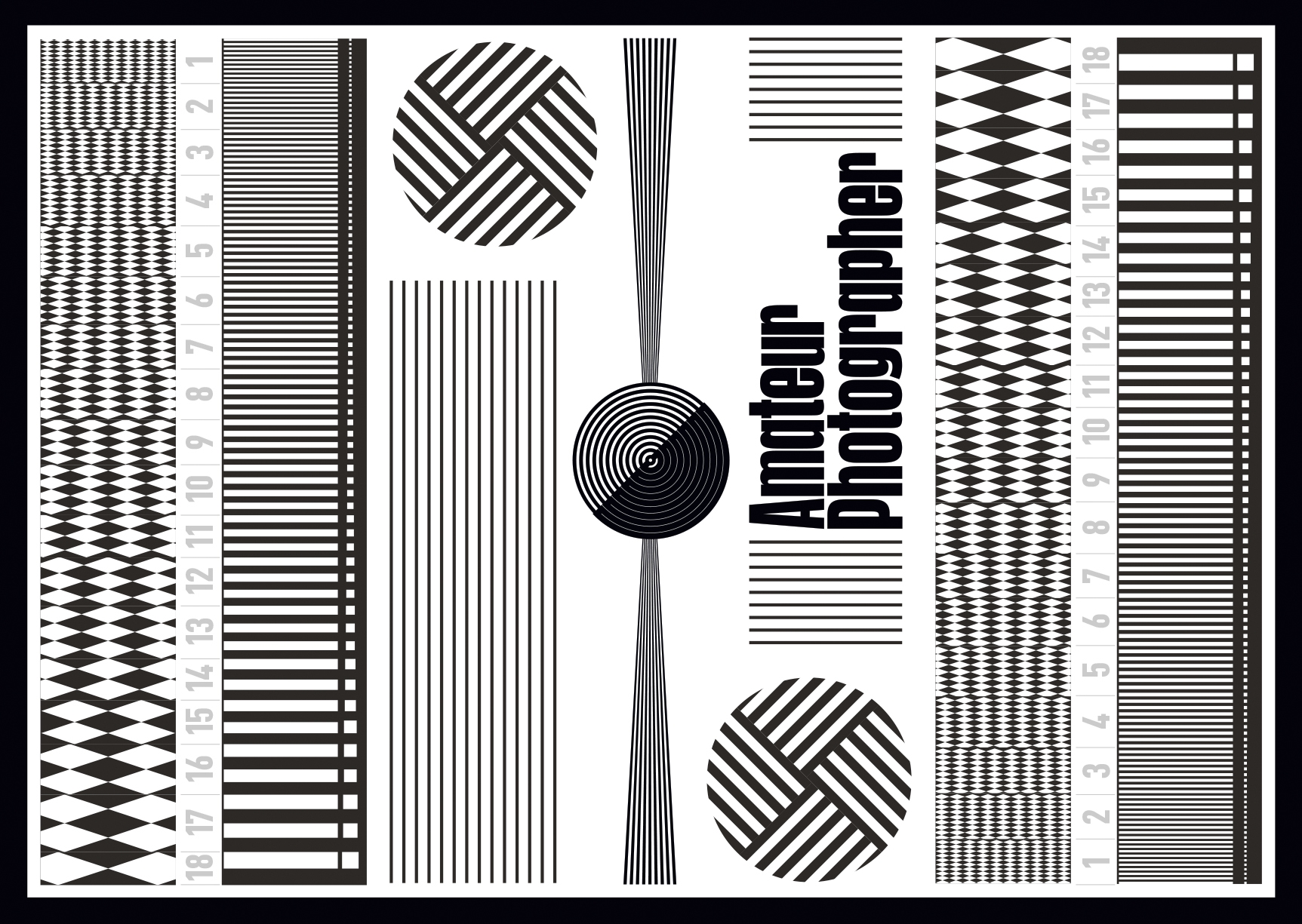 Printable Camera Test Chart