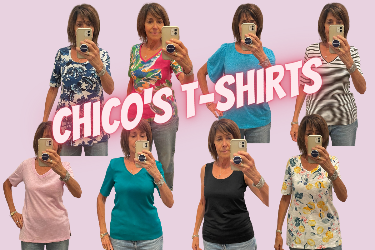 Chico s T Shirts Review Stylish So Many Options Karen Tarver Style