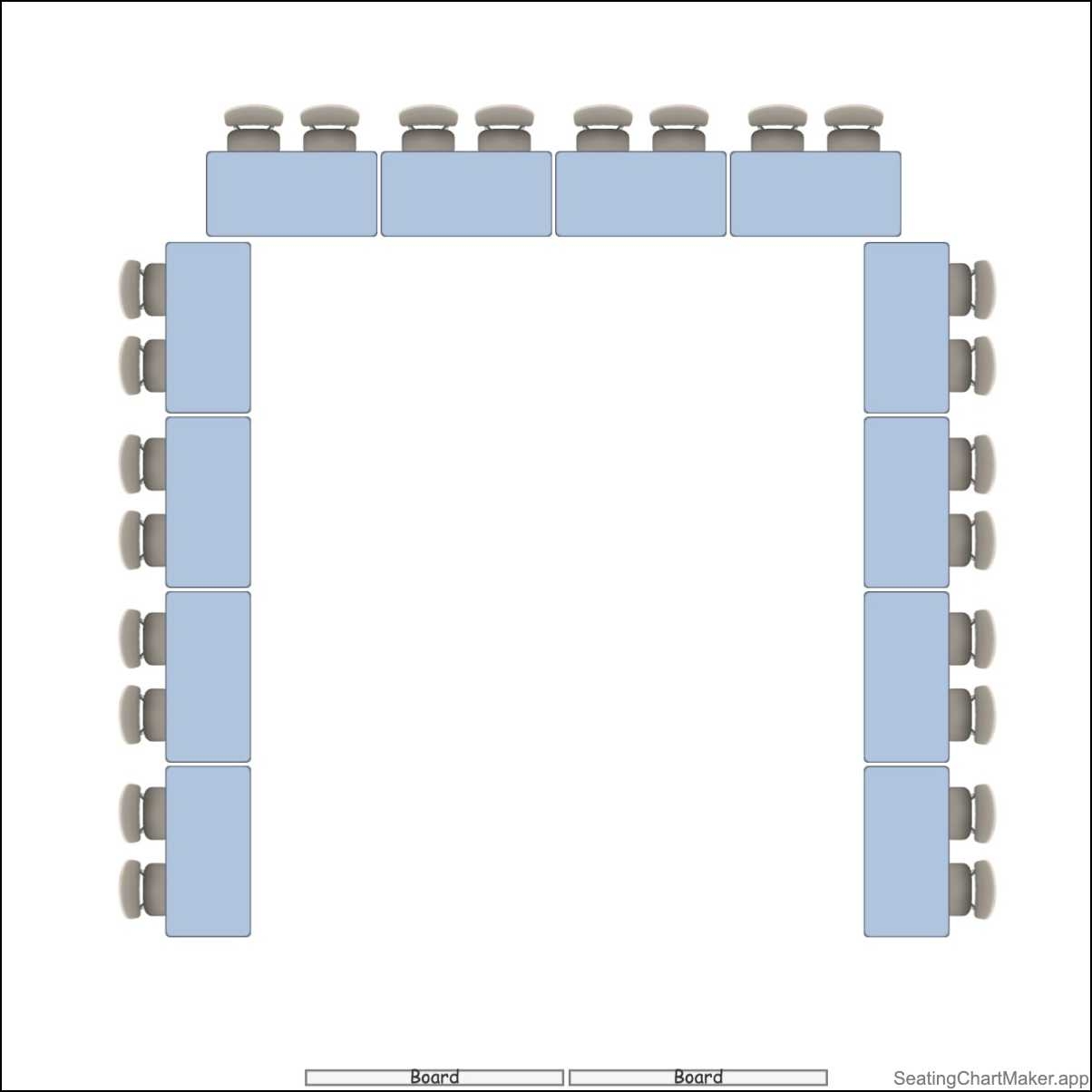 Classroom Seating Chart Templates Editable 