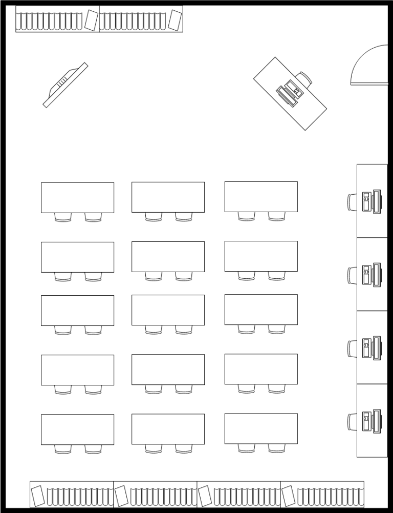Classroom Seating Plan Bagan Tempat Duduk Template