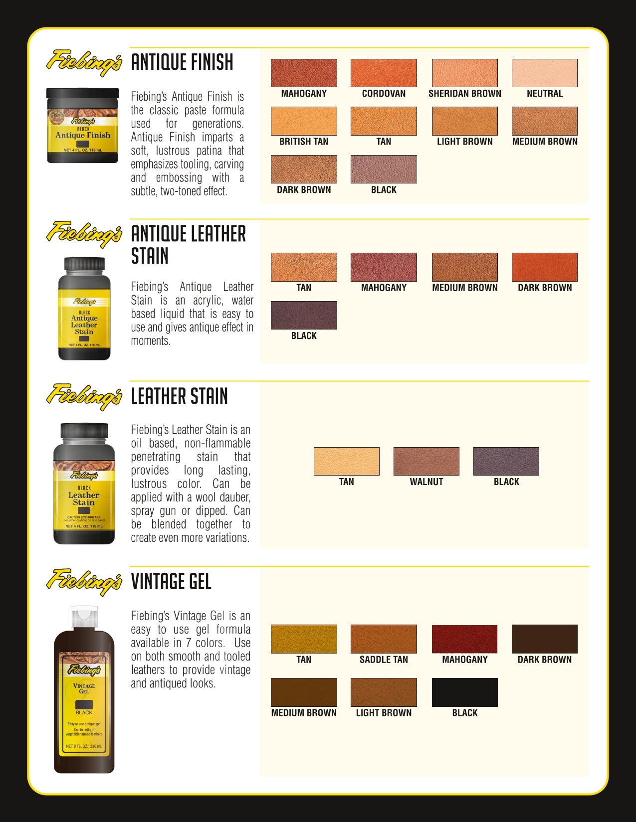 Leather Couch Dye Printable Chart Leather Couch Dye Printable Chart