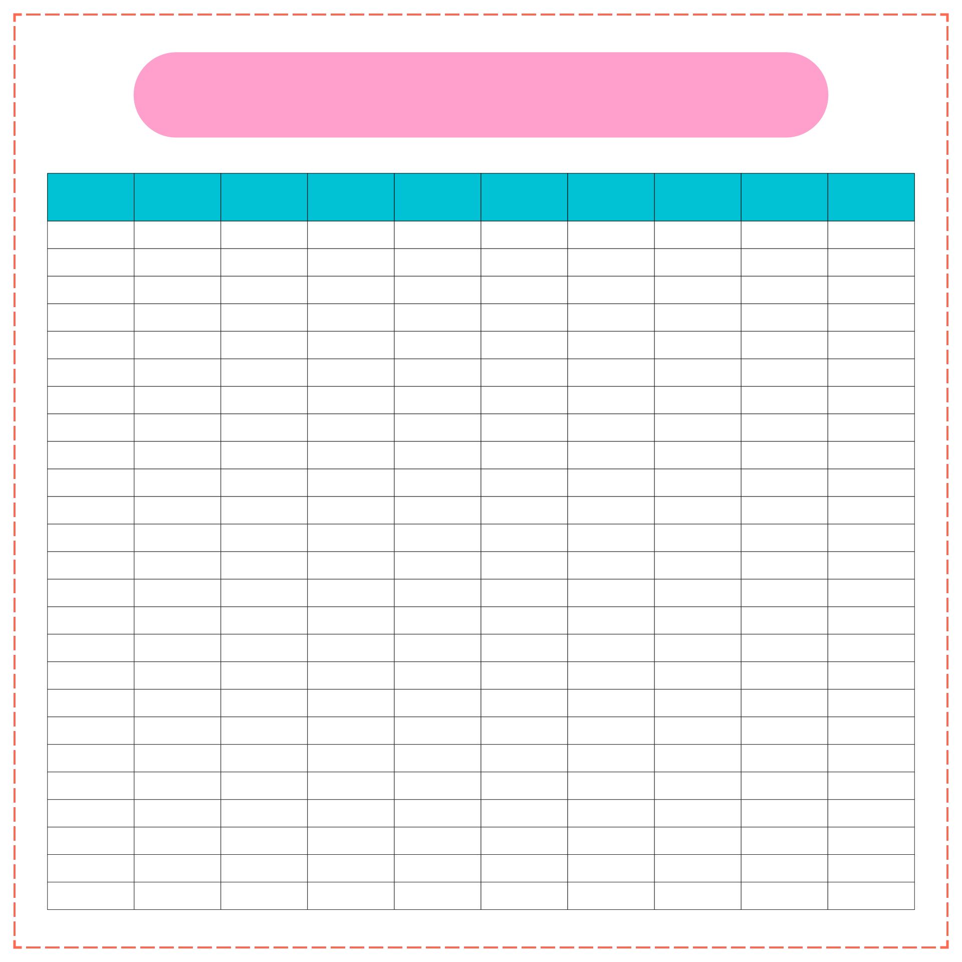 Column Template 5 Columns 10 Free PDF Printables Printablee Column Template 5 Columns 10 Free PDF Printables Printablee