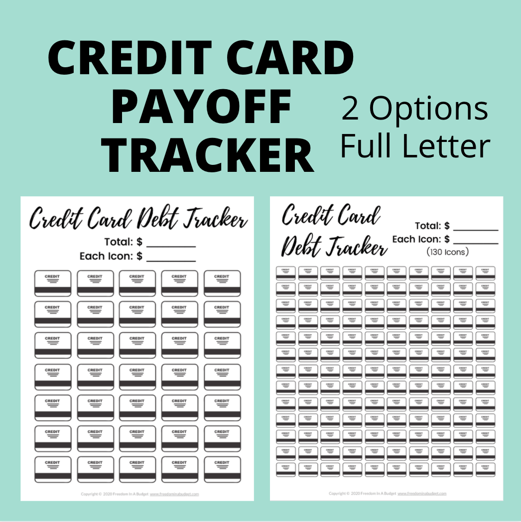 Debt Free Charts Printable