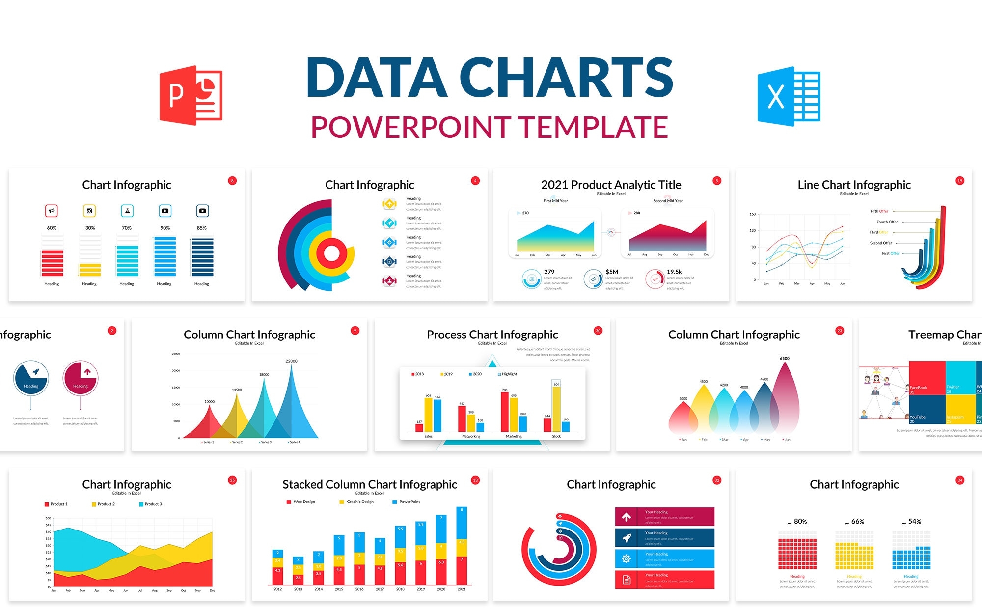 Data Charts Powerpoint Template Modern Powerpoint Data Chart Data Charts Powerpoint Template Modern Powerpoint Data Chart