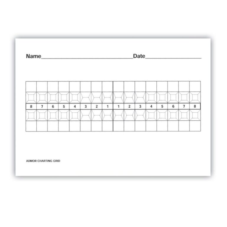 Dental Charting Grids Admor