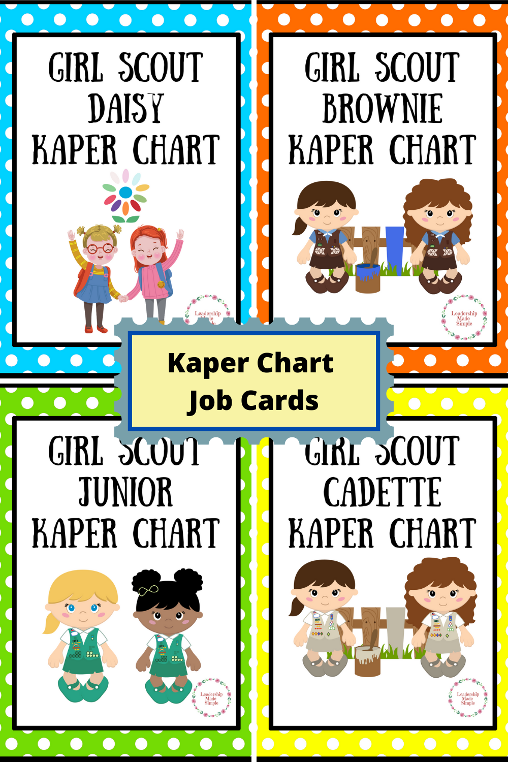 Easy Girl Scout Kaper Chart Idea Troop Leader Easy Girl Scout Kaper Chart Idea Troop Leader