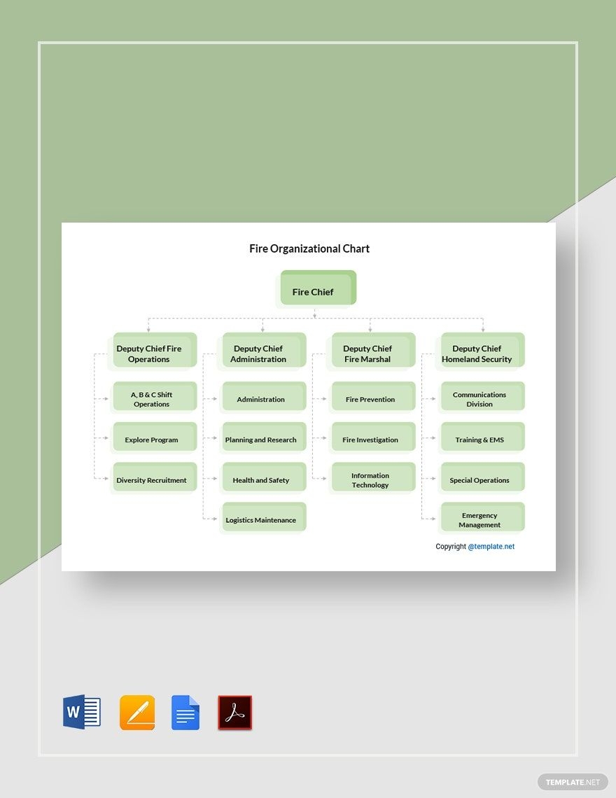 Editable Fire Organizational Chart Templates In Word To Download Editable Fire Organizational Chart Templates In Word To Download