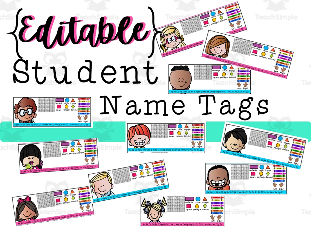 Printable Student Name Chart Printable Student Name Chart