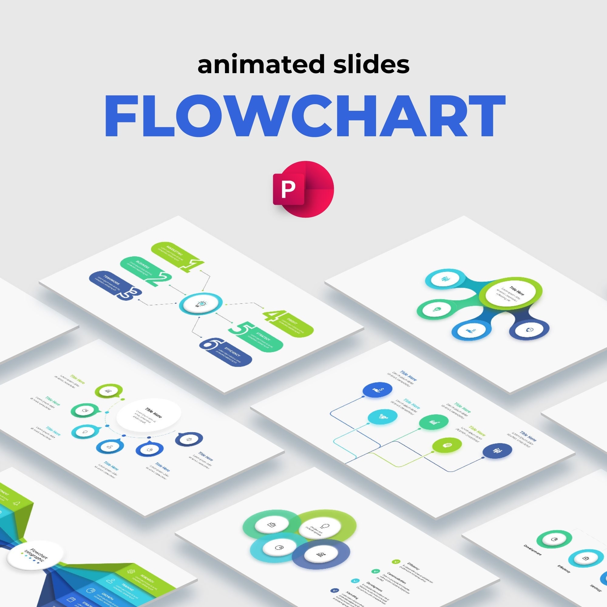 Flowchart Animated Powerpoint Template Infographic Template Flowchart Animated Powerpoint Template Infographic Template