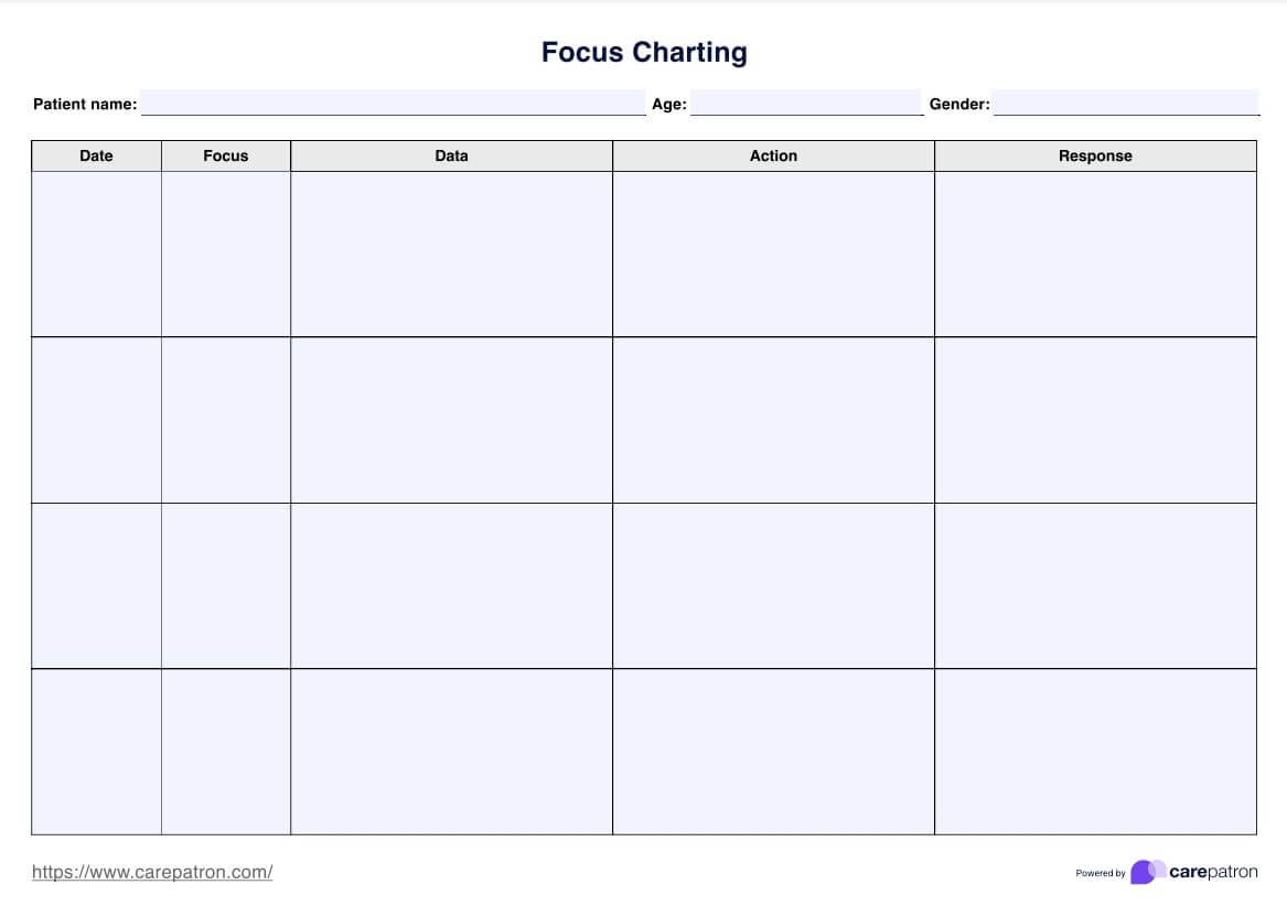 Focus Charting U0026 Example Free PDF Download Focus Charting U0026 Example Free PDF Download