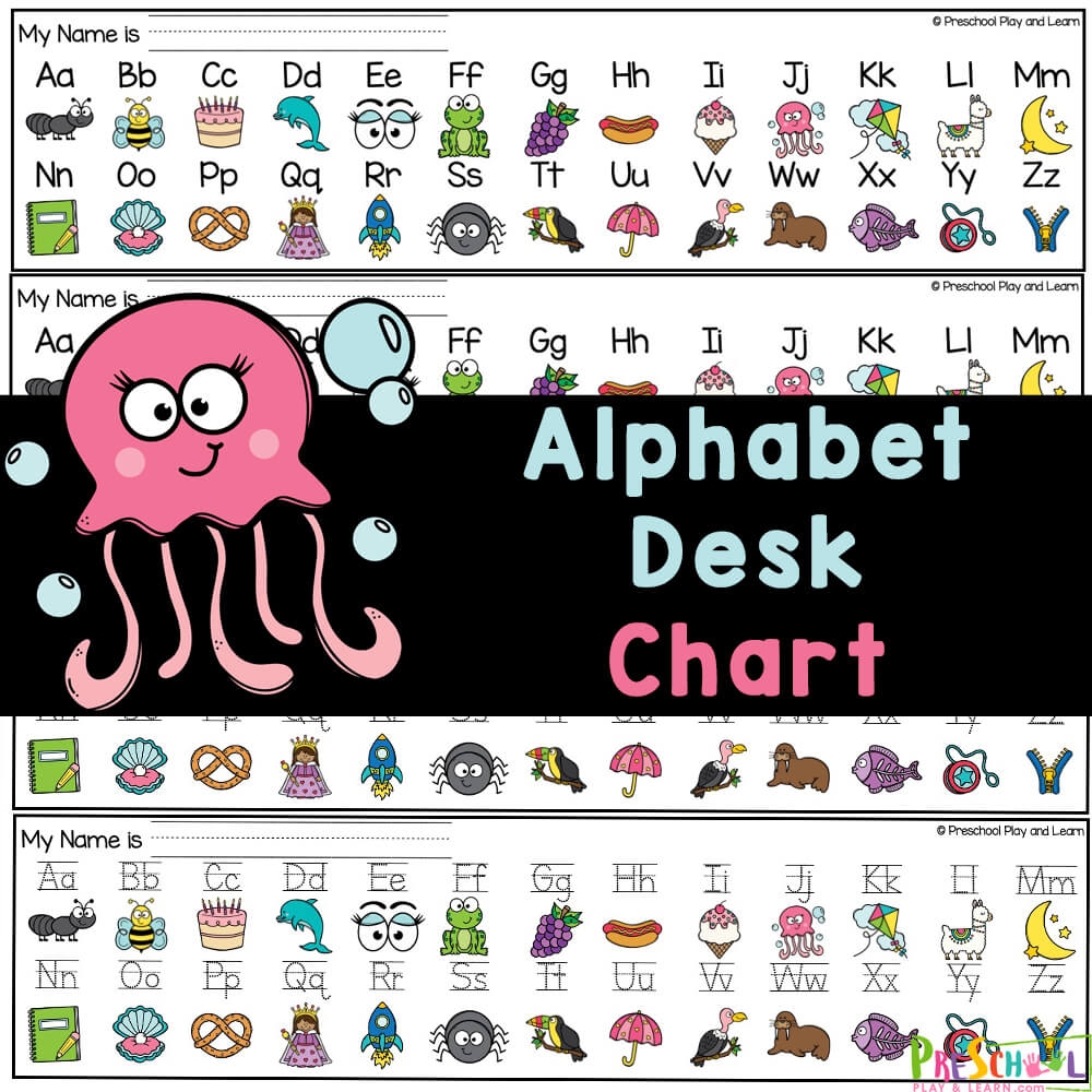 Free Printable Alphabet Linking Chart