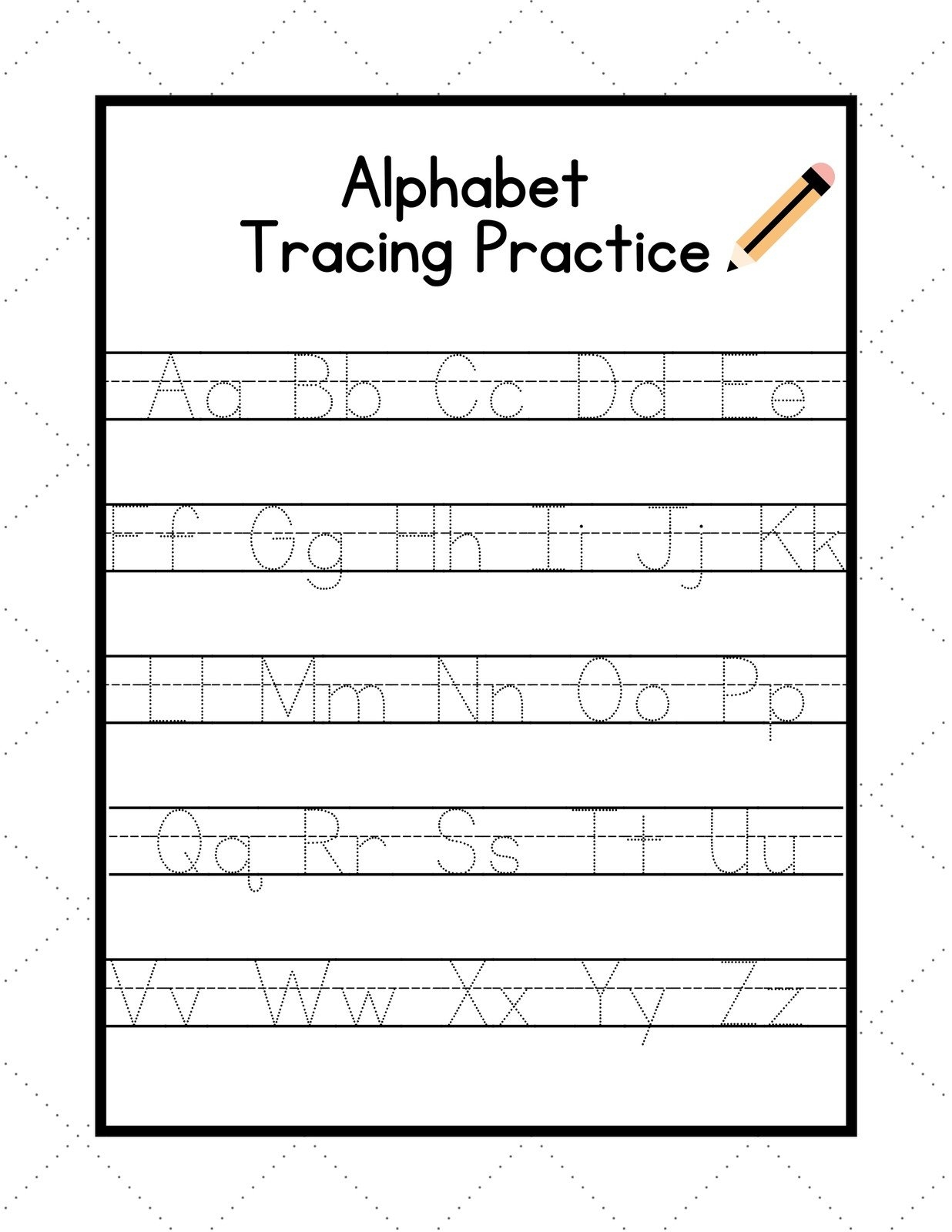 Blank Alphabet Chart Free Printable Blank Alphabet Chart Free Printable