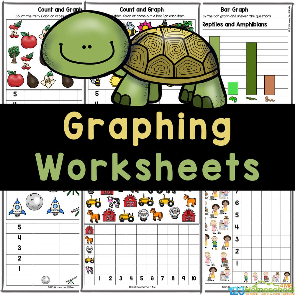 FREE Graphing Pictograph Bar Graph Worksheets For Kindergarten 1st Grade