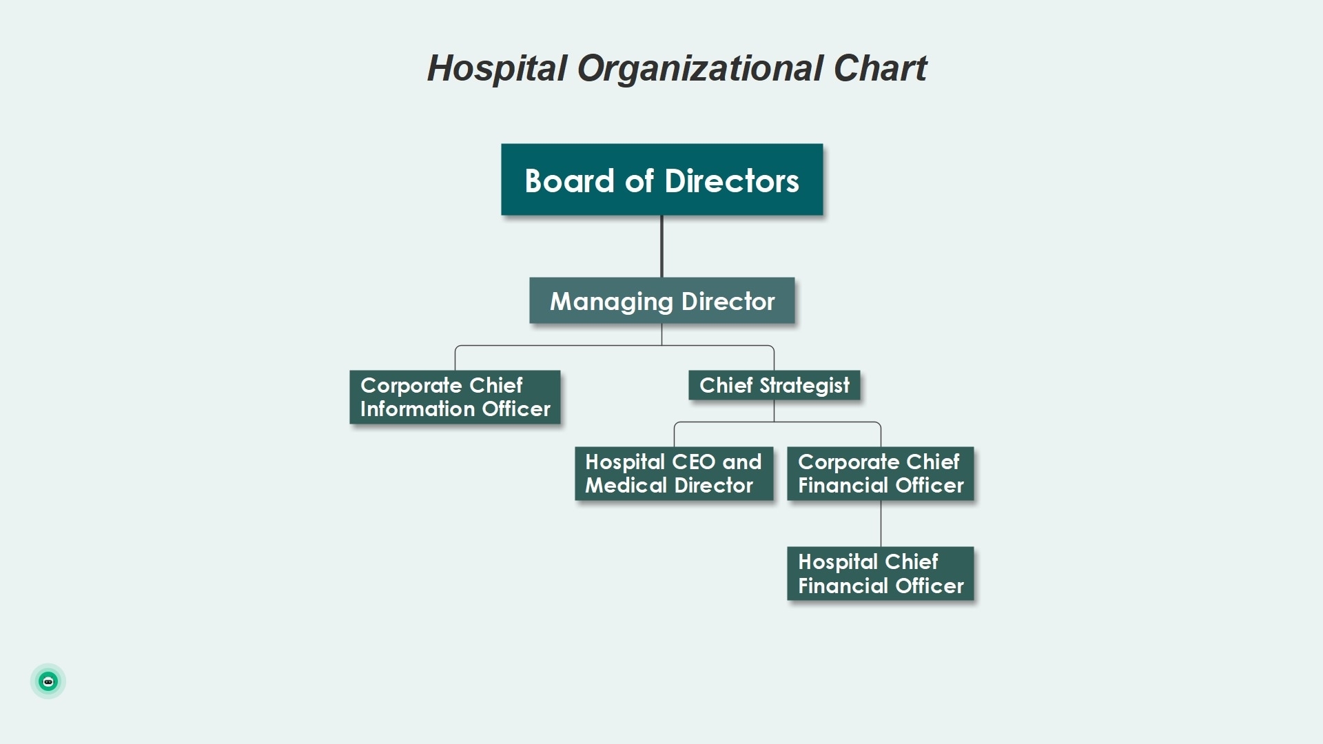 Clinic Organizational Chart Template Clinic Organizational Chart Template