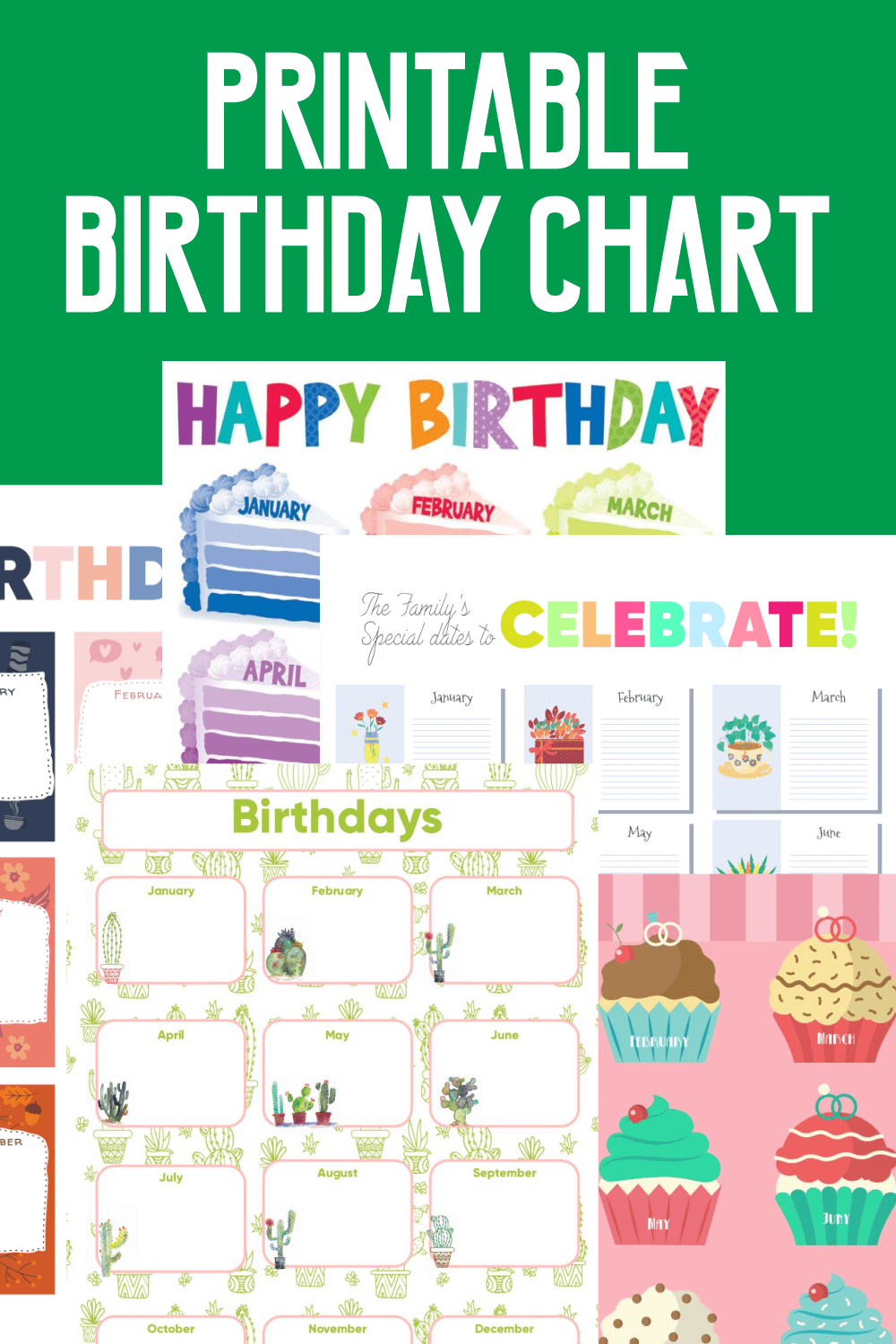 Free Birthday Printable Chart
