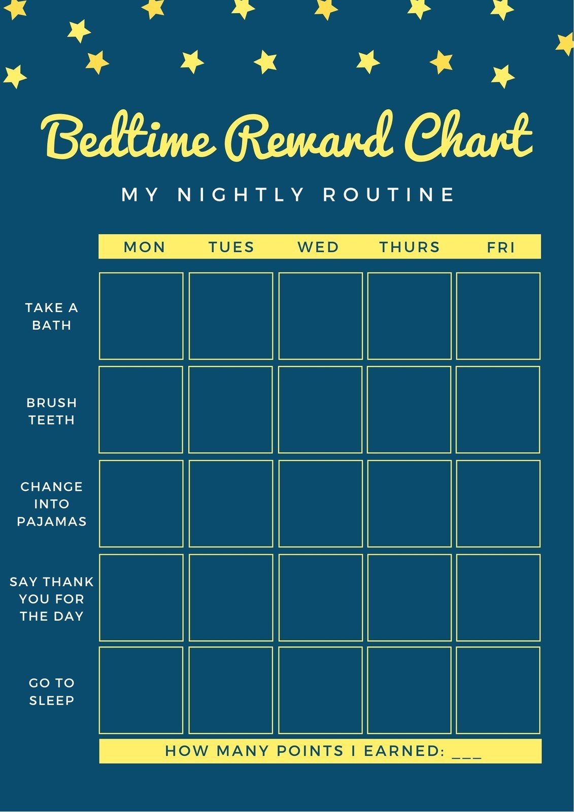 Free Printable Bedwetting Reward Chart Free Printable Bedwetting Reward Chart