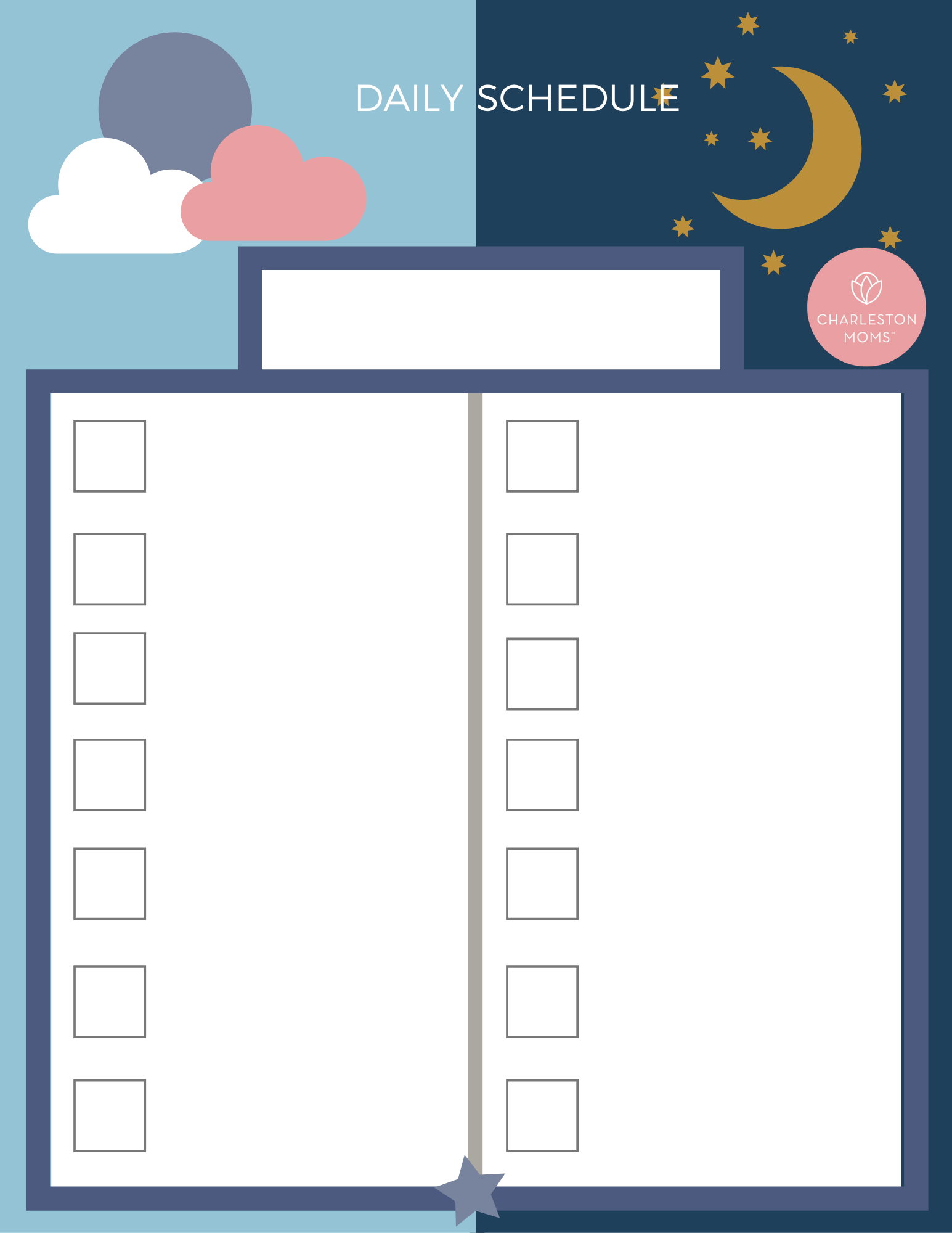 Customizable Routine Chart Printable Customizable Routine Chart Printable