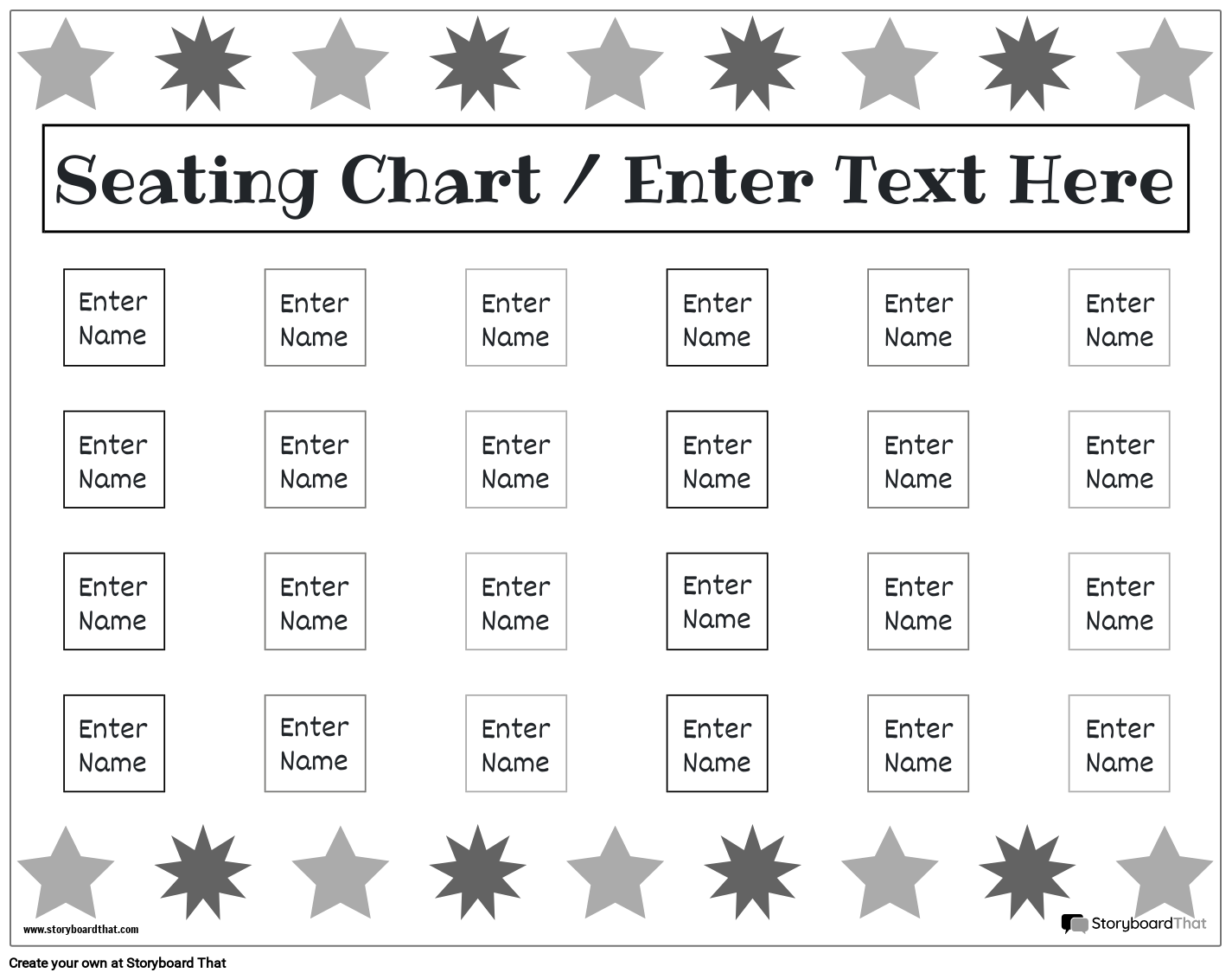 Free Seating Charts For Classrooms Storyboard That 2025 