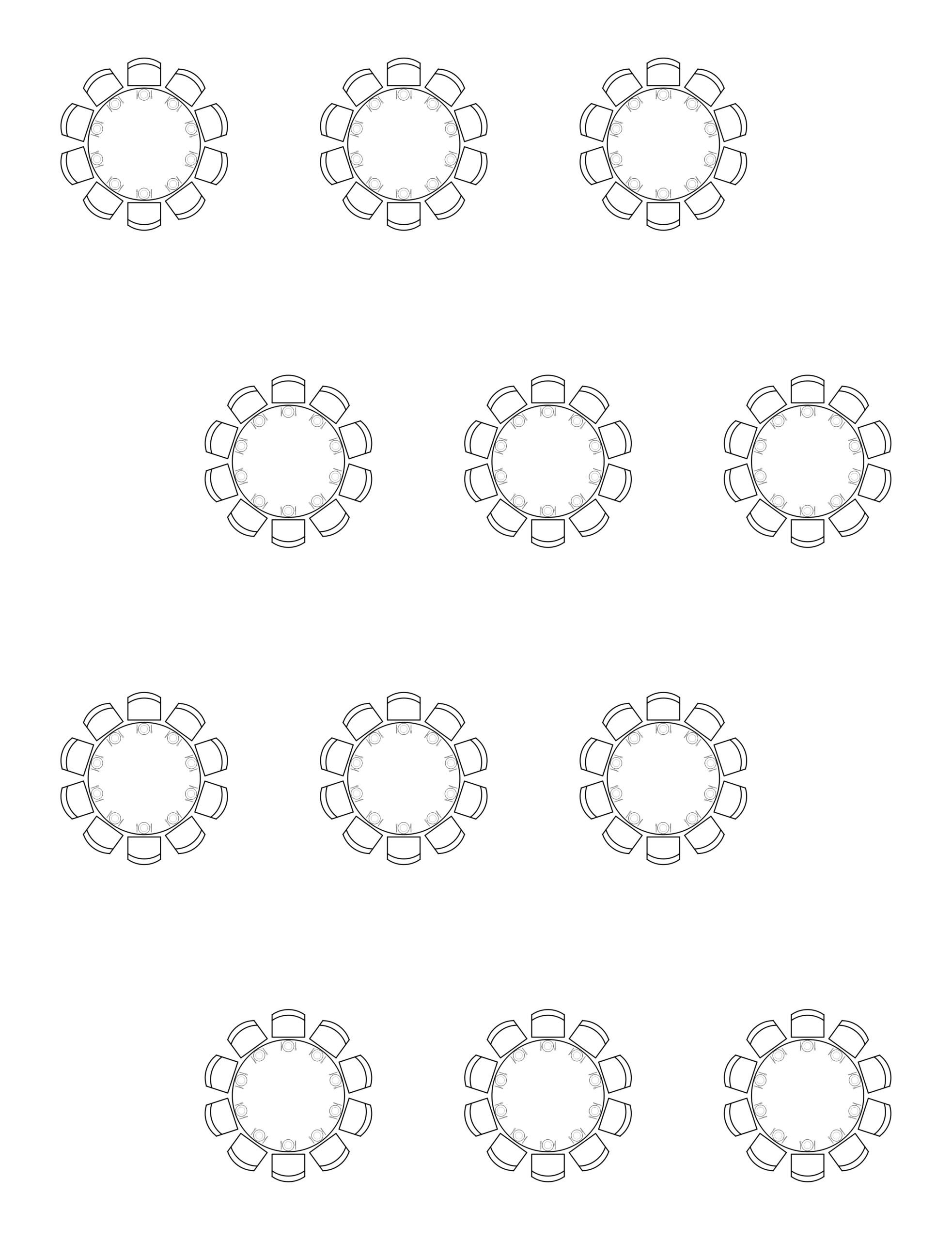 Free Table Seating Plan Templates