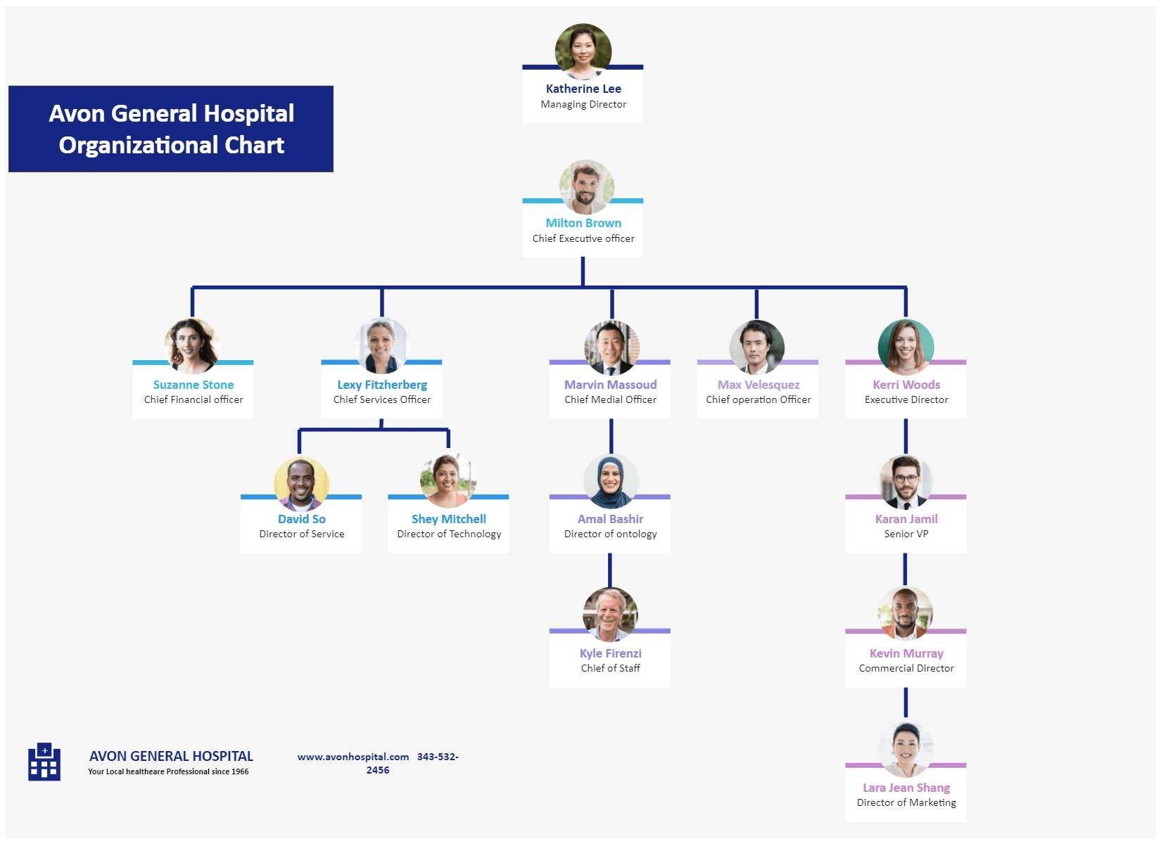 How To Creat A Hospital Organizational Chart How To Creat A Hospital Organizational Chart