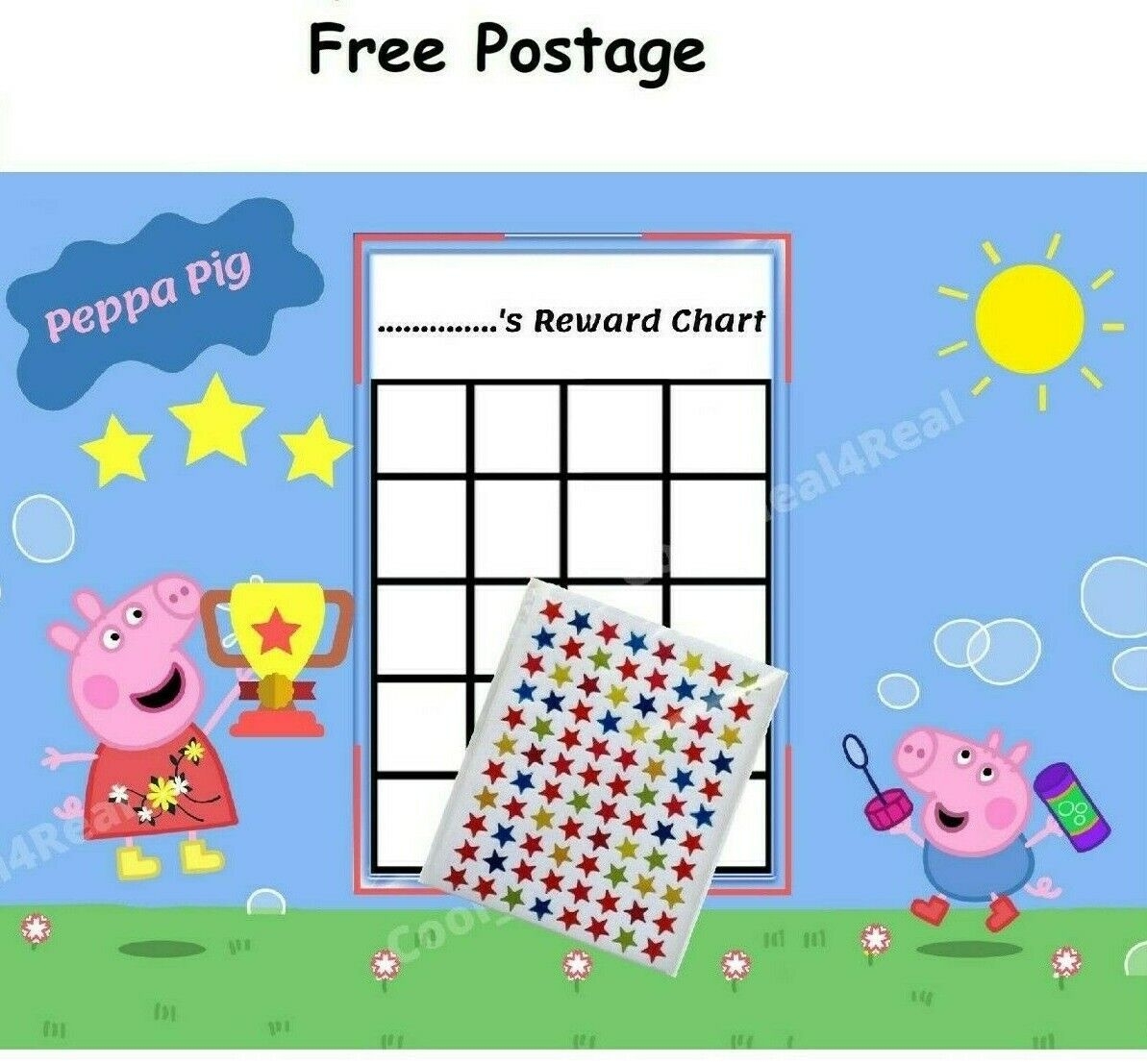 Peppa Pig Reward Chart Free Printable