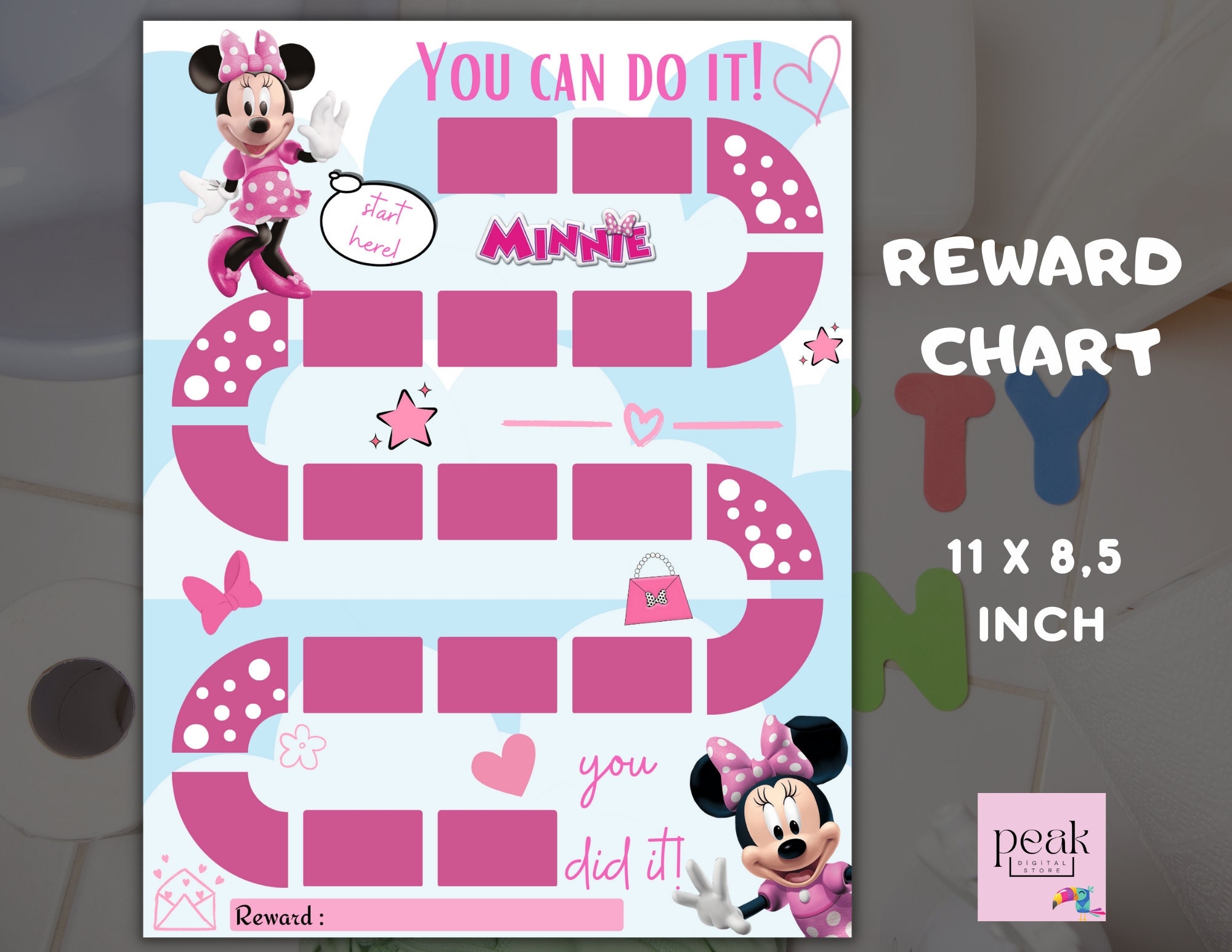 Minnie Mouse Toilet Training Chart Minnie Mouse Potty Training Pant Multipack Free Disney Baby Girls