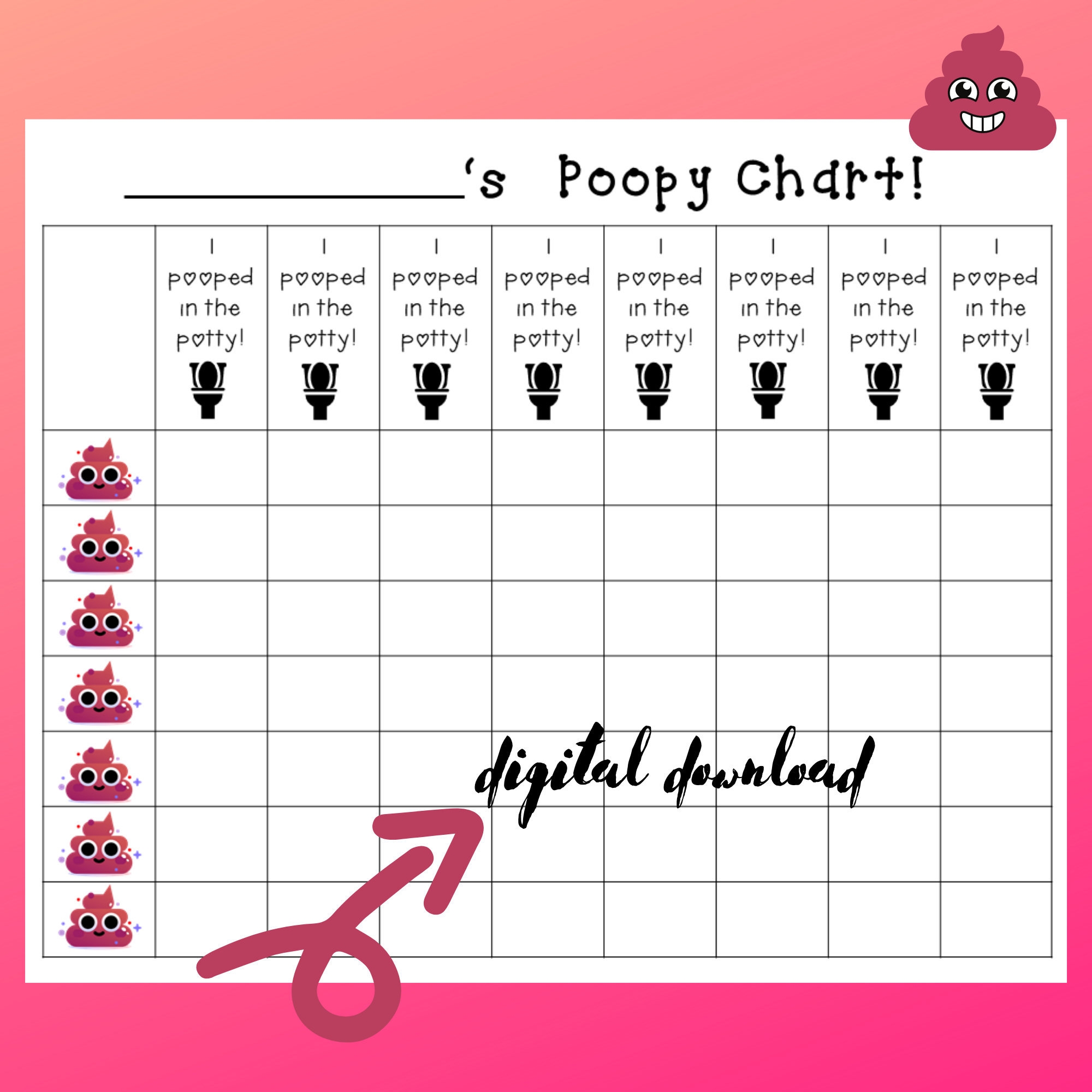 Printable Potty Chart 15 Printable Potty Chart 15