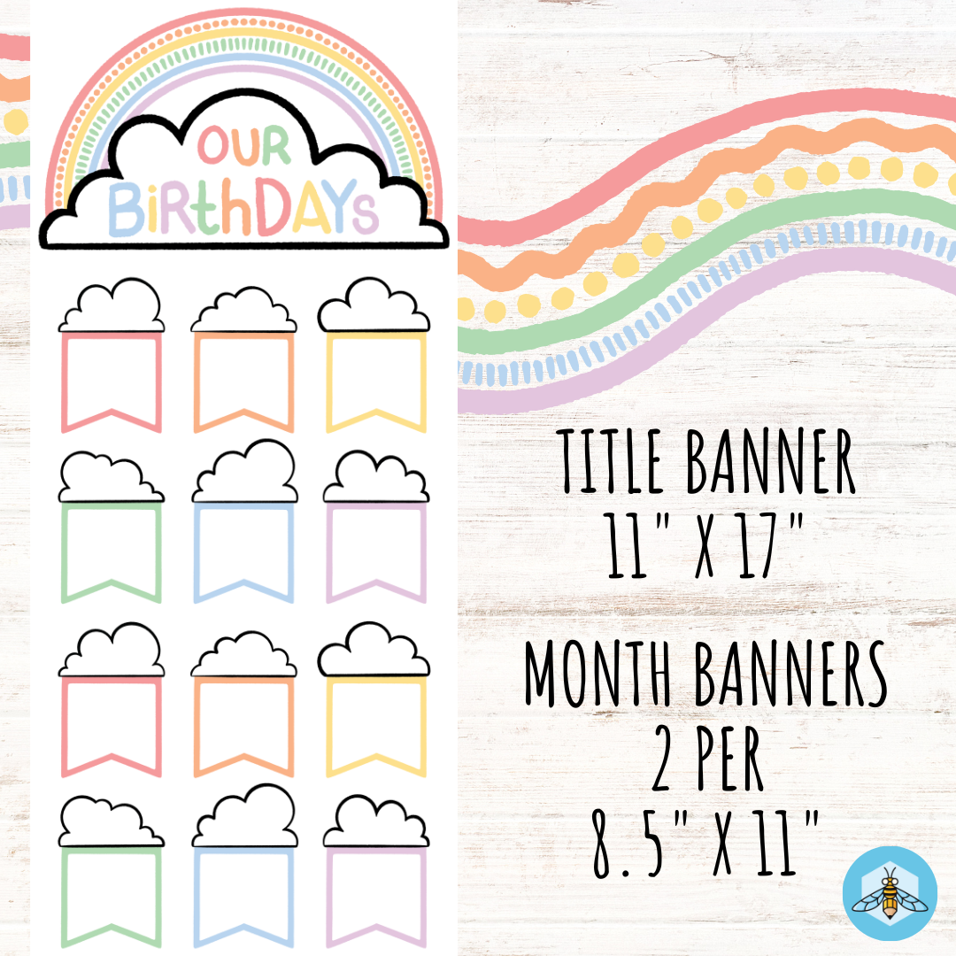 Birthday Chart For Classrooms Free Printable
