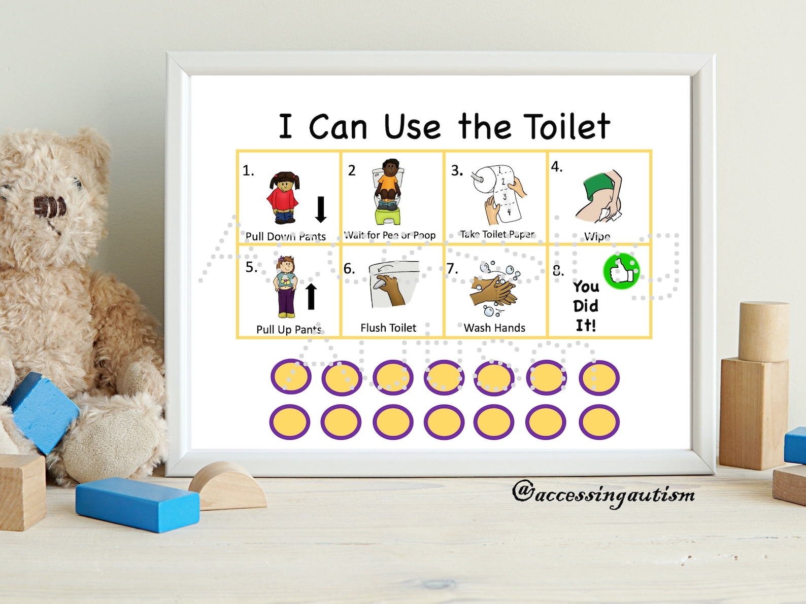 Potty Training Visual Chart Printable Potty Training Visual Chart Printable