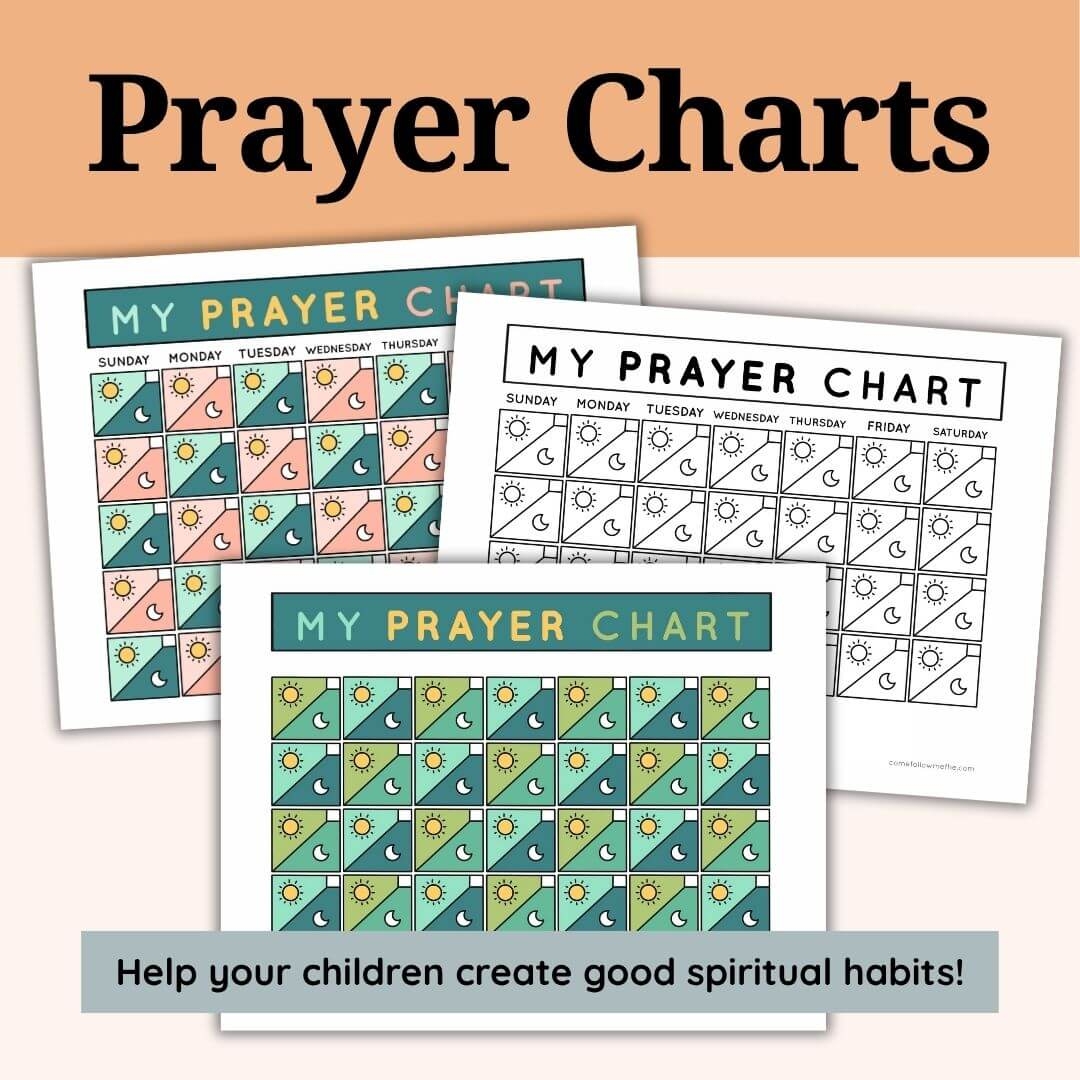 Prayer Chart Come Follow Me FHE Prayer Chart Come Follow Me FHE