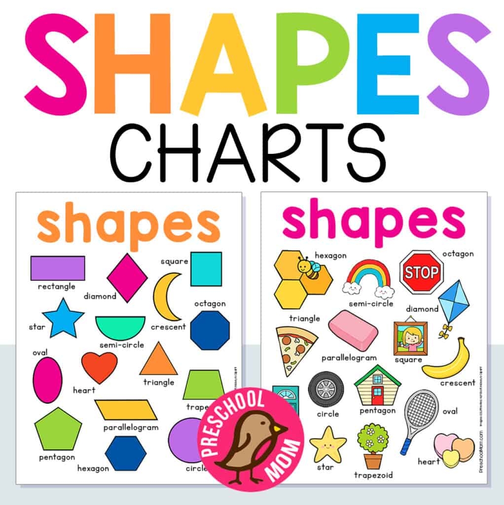 Shapes Chart Free Printable