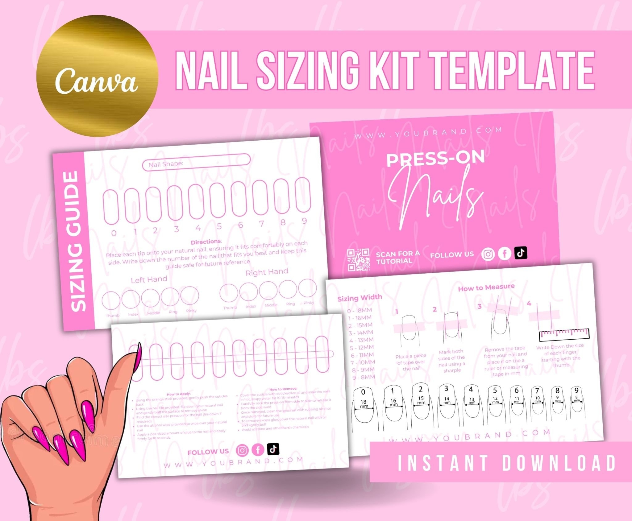 Press On Nail Sizing Kit Press On Nails Chart Card False Nails Sizing Kit Template Press On Nail Templates How To Apply Press On Nails Etsy Press On Nail Sizing Kit Press On Nails Chart Card False Nails Sizing Kit Template Press On Nail Templates How To Apply Press On Nails Etsy