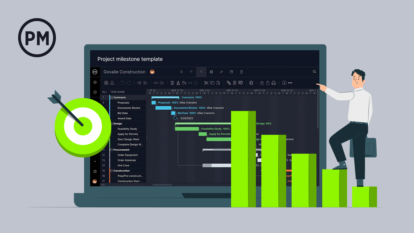 Project Milestone Template ProjectManager