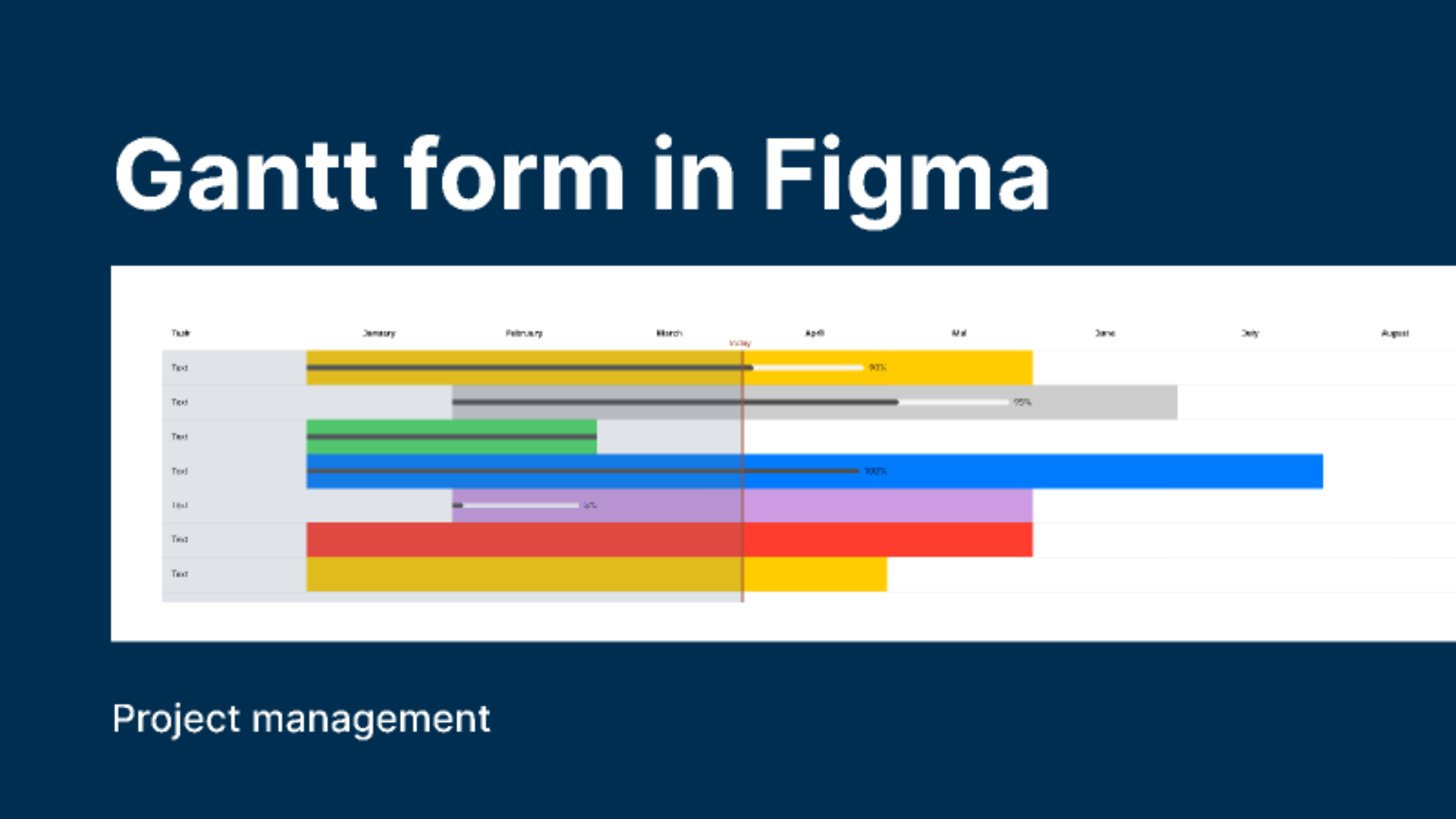 Project Timeline Gantt Chart Figma Project Timeline Gantt Chart Figma