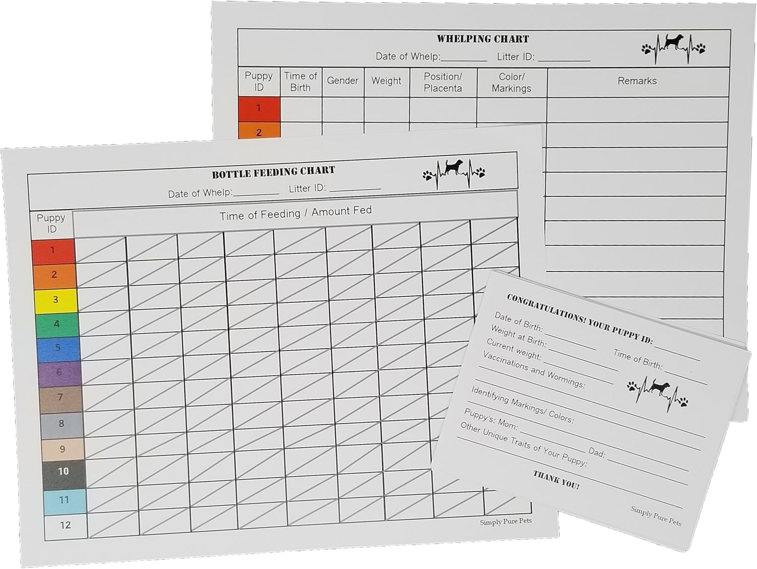 Whelping Chart Puppy Data Sheet Printable Whelping Chart Puppy Data Sheet Printable