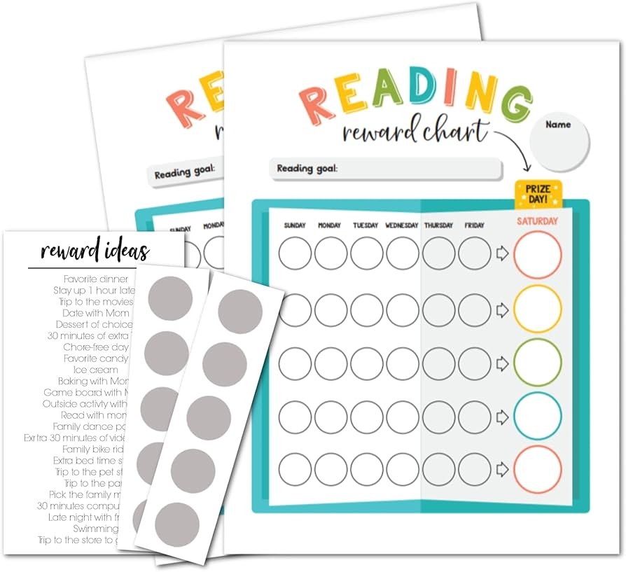 Free Printable Reading Reward Chart