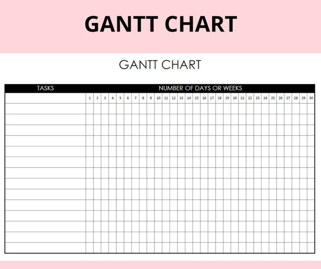Gaant Chart Template