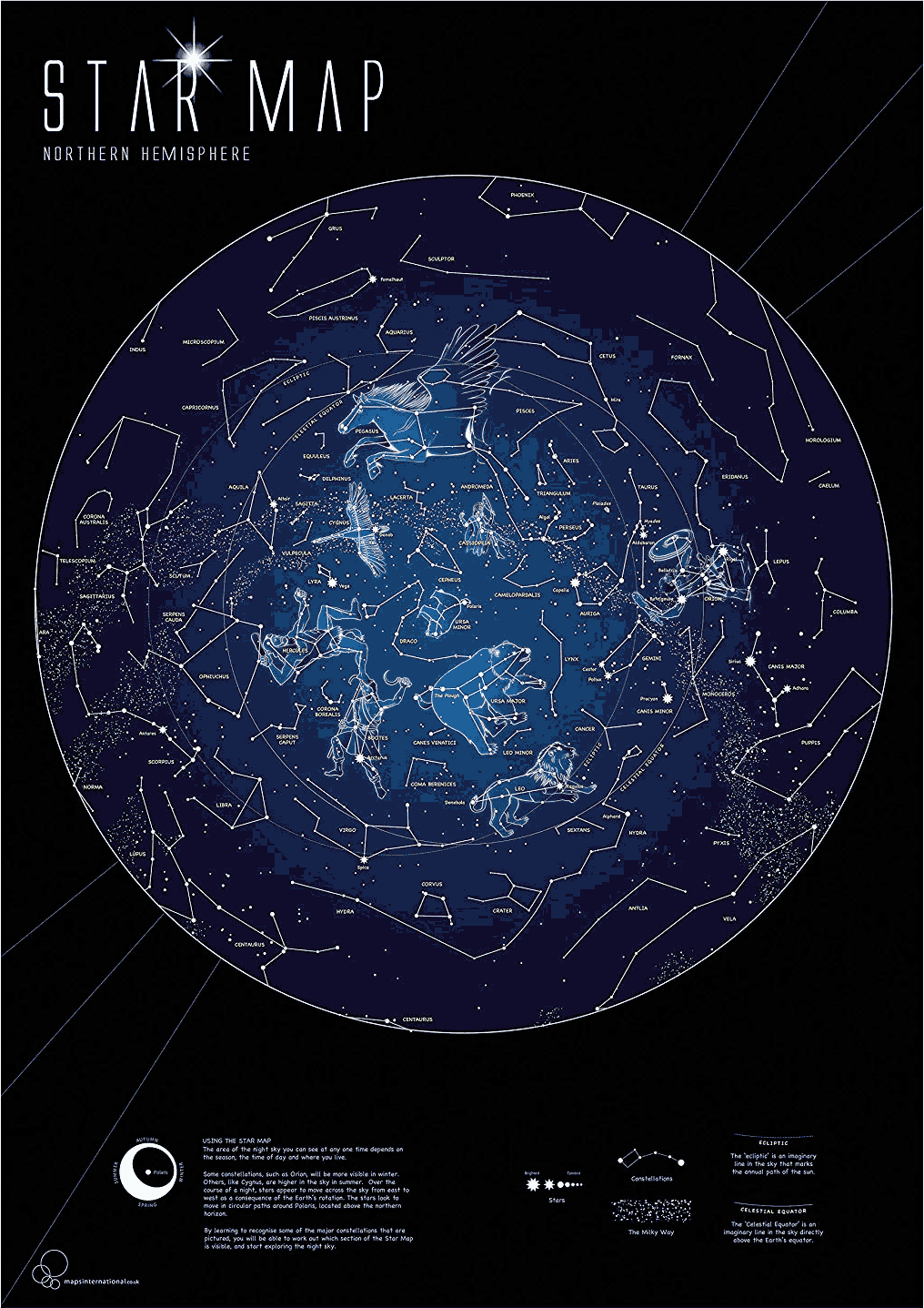 Skymaps Astronomy Posters