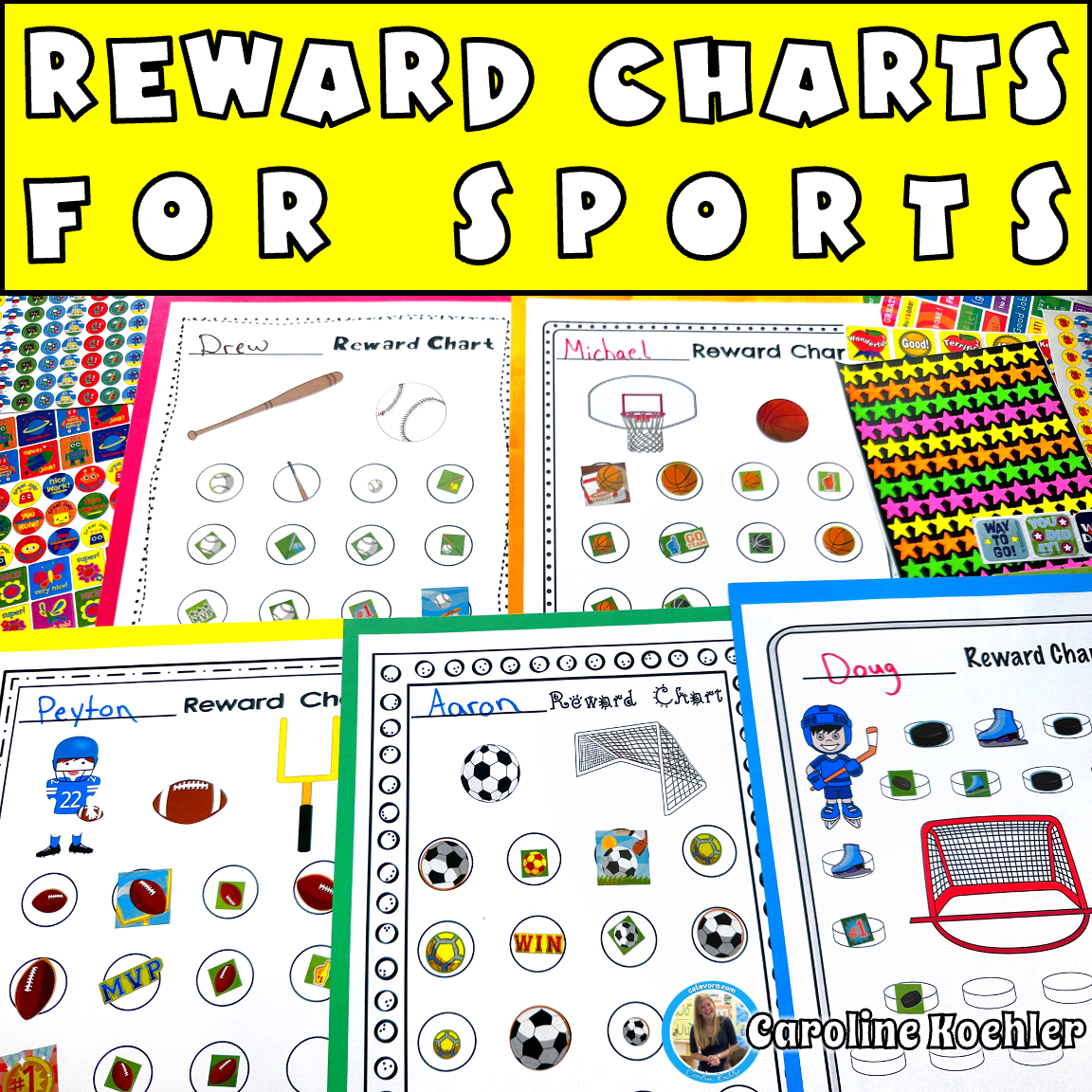 SPORTS Template For Reward Charts Behavior Sticker Chart Printable And Digital Caroline Koehler At Celavora Education SPORTS Template For Reward Charts Behavior Sticker Chart Printable And Digital Caroline Koehler At Celavora Education