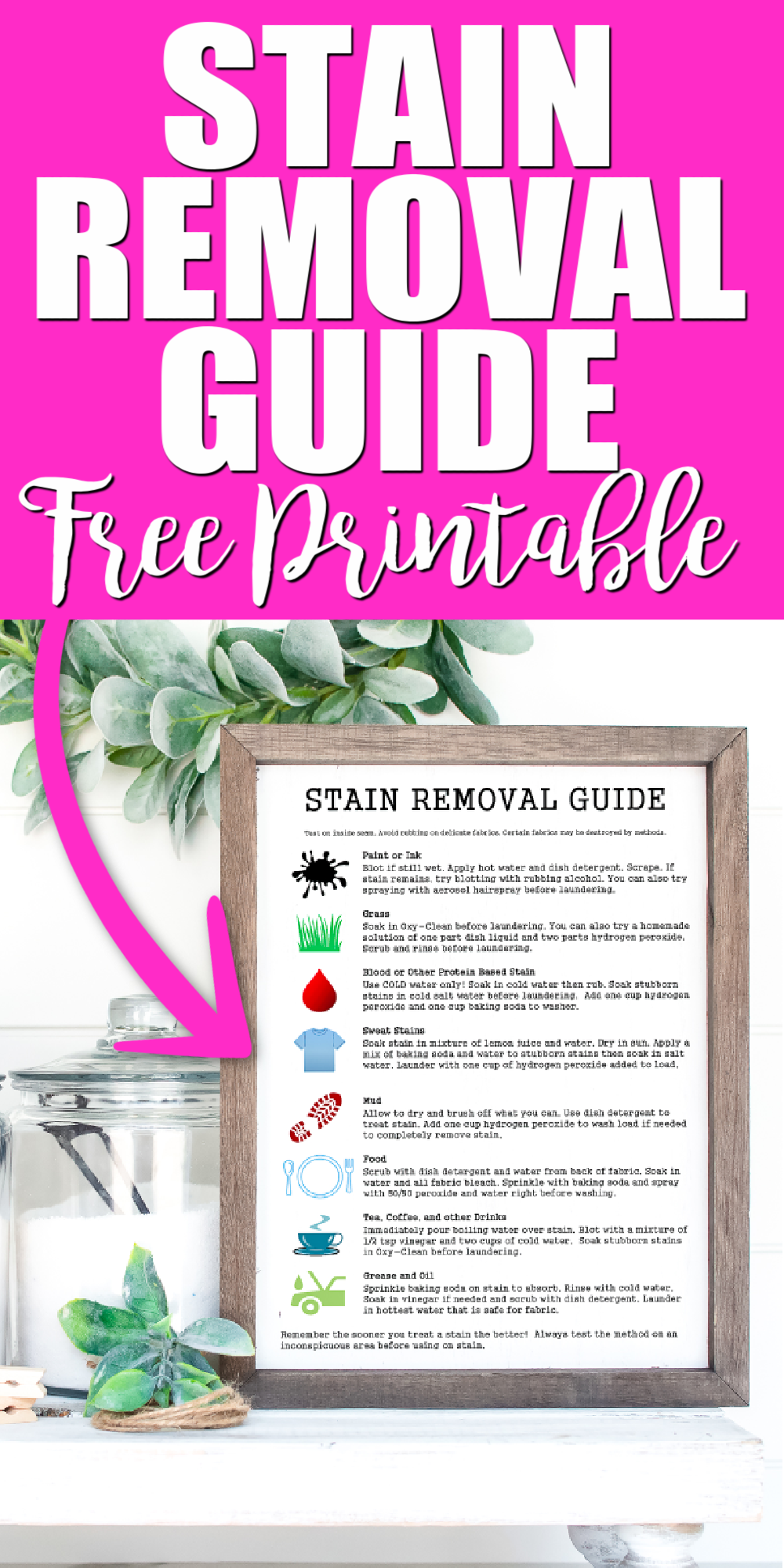 Stain Removal Guide Free Printable For Your Home Angie Holden The Country Chic Cottage Stain Removal Guide Free Printable For Your Home Angie Holden The Country Chic Cottage