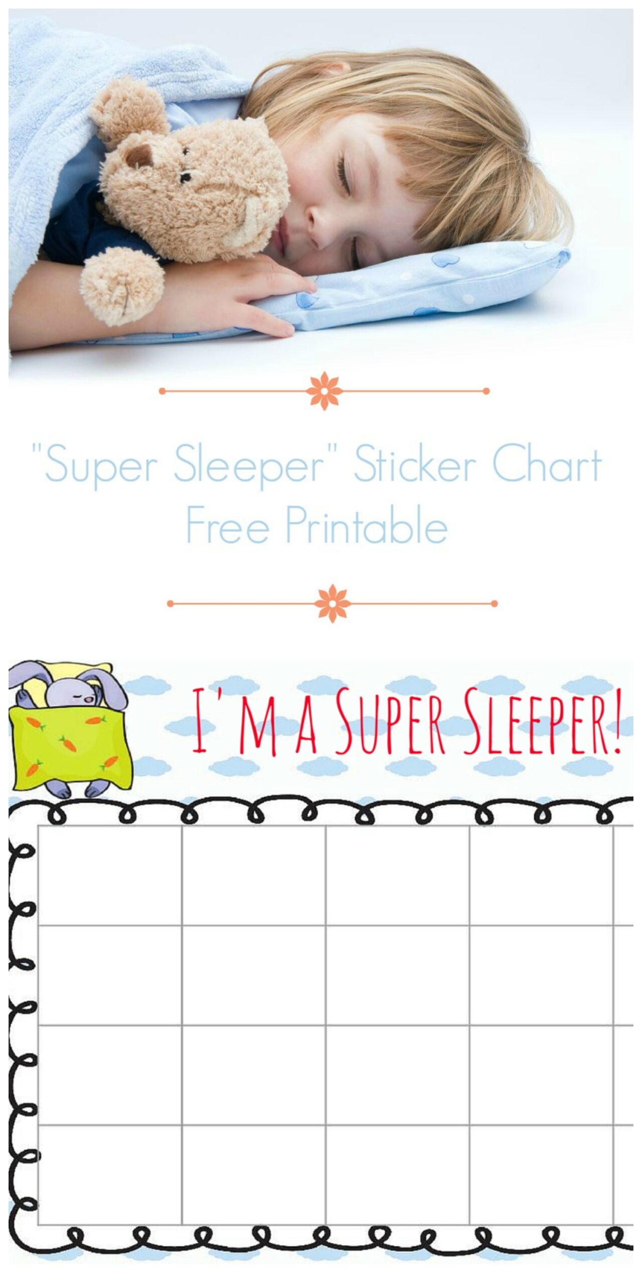 Super Sleeper Free Printable Bedtime Reward Chart Simply Sweet Days Super Sleeper Free Printable Bedtime Reward Chart Simply Sweet Days