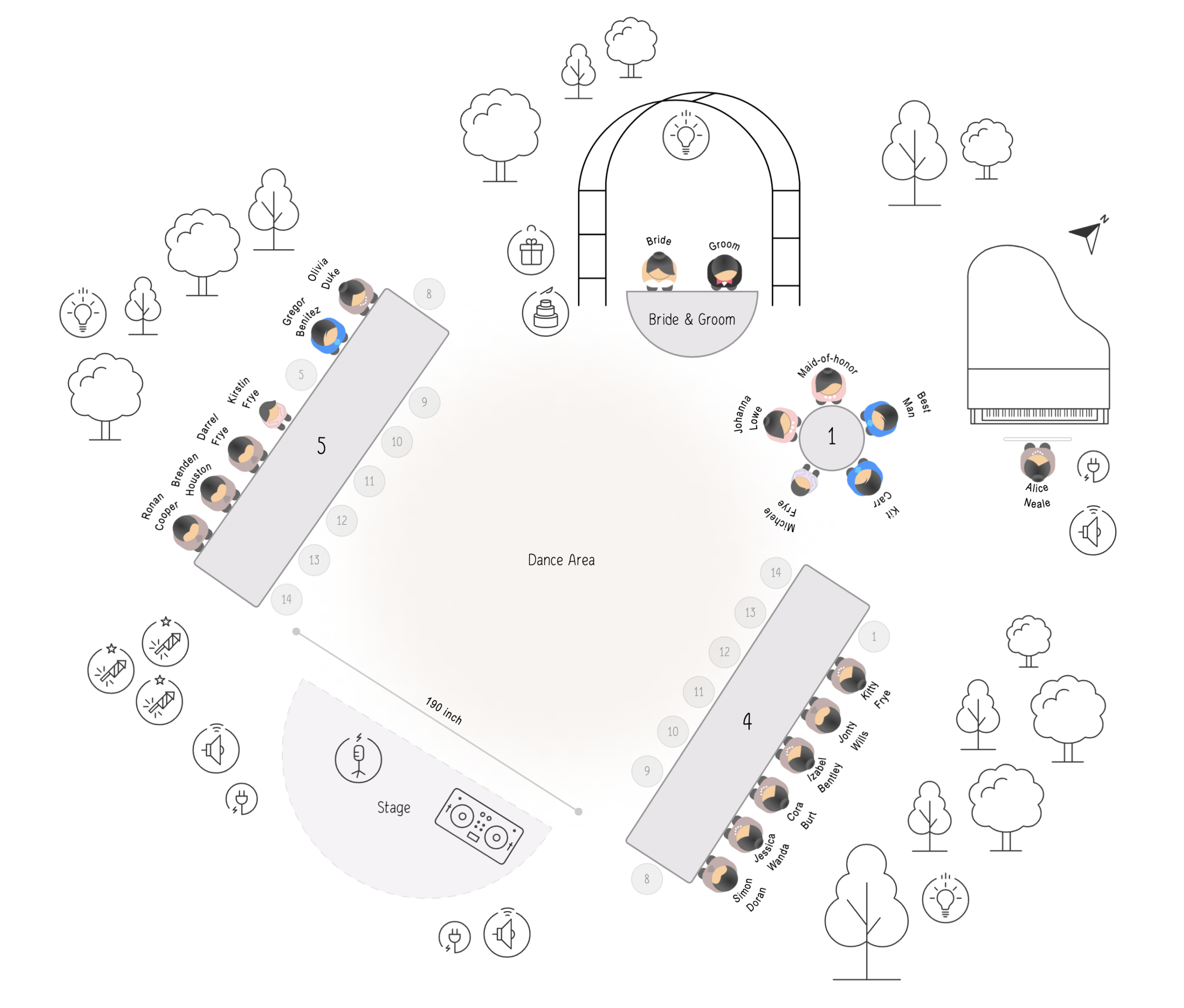 Wedding Ceremony Seating Chart Quick How to Guide