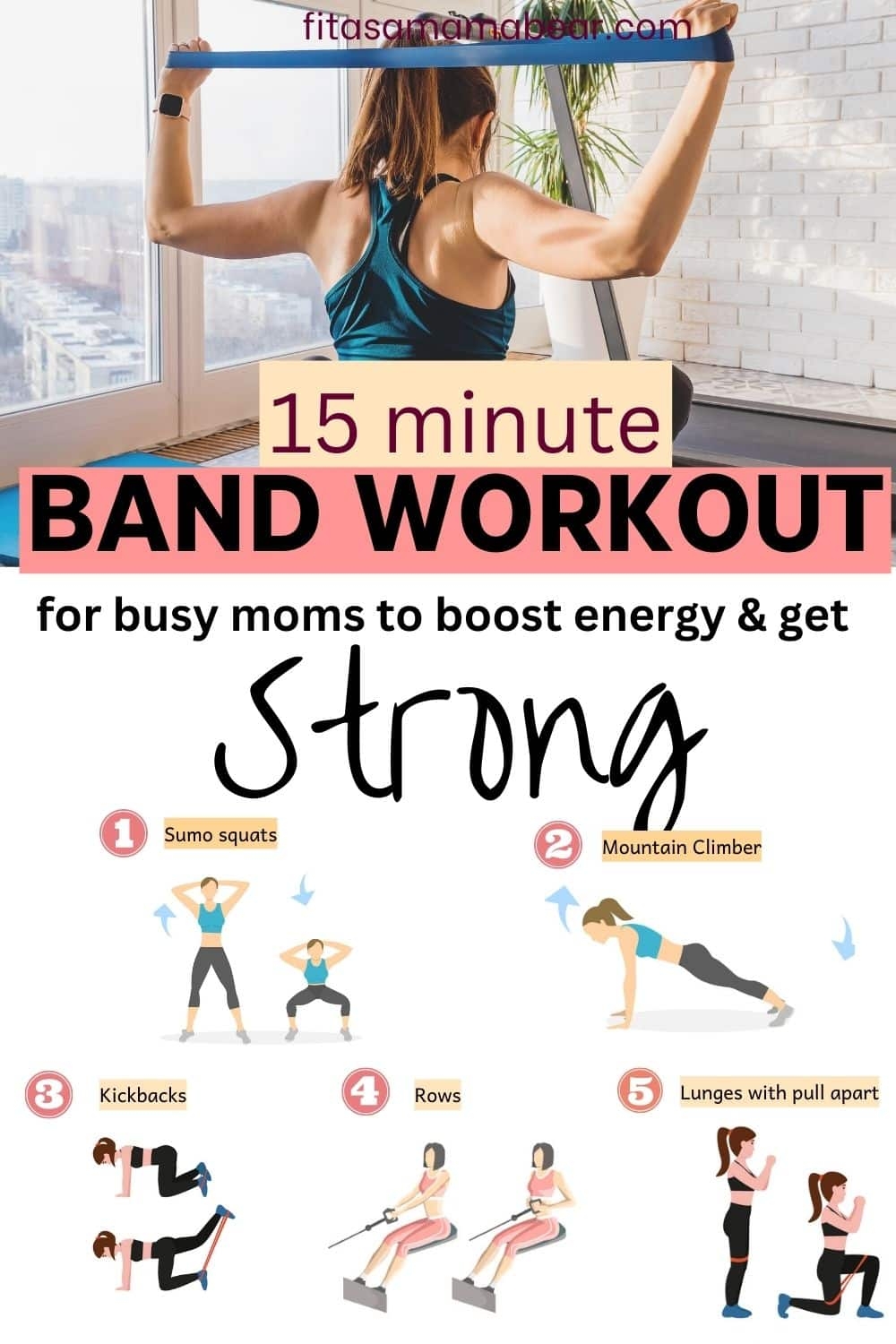 Resistance Band Workout Chart Printable