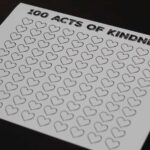 100 Acts Of Kindness Free Printable Countdown Poster Toddler Approved