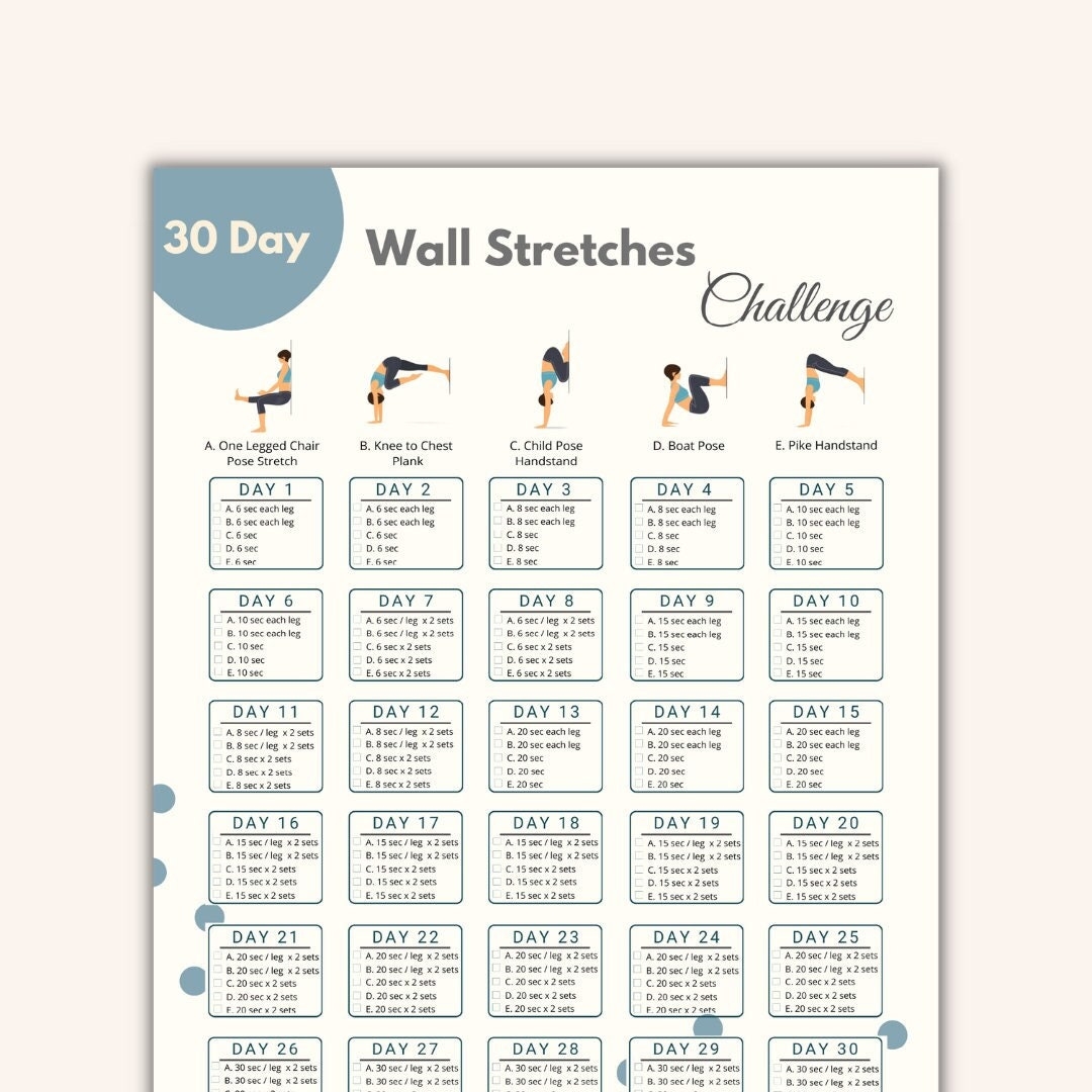 30 Day Wall Pilates Challenge Printable Wall Stretch Fitness Quick Workout Digital Reshape Body Wall Pilates Etsy 30 Day Wall Pilates Challenge Printable Wall Stretch Fitness Quick Workout Digital Reshape Body Wall Pilates Etsy
