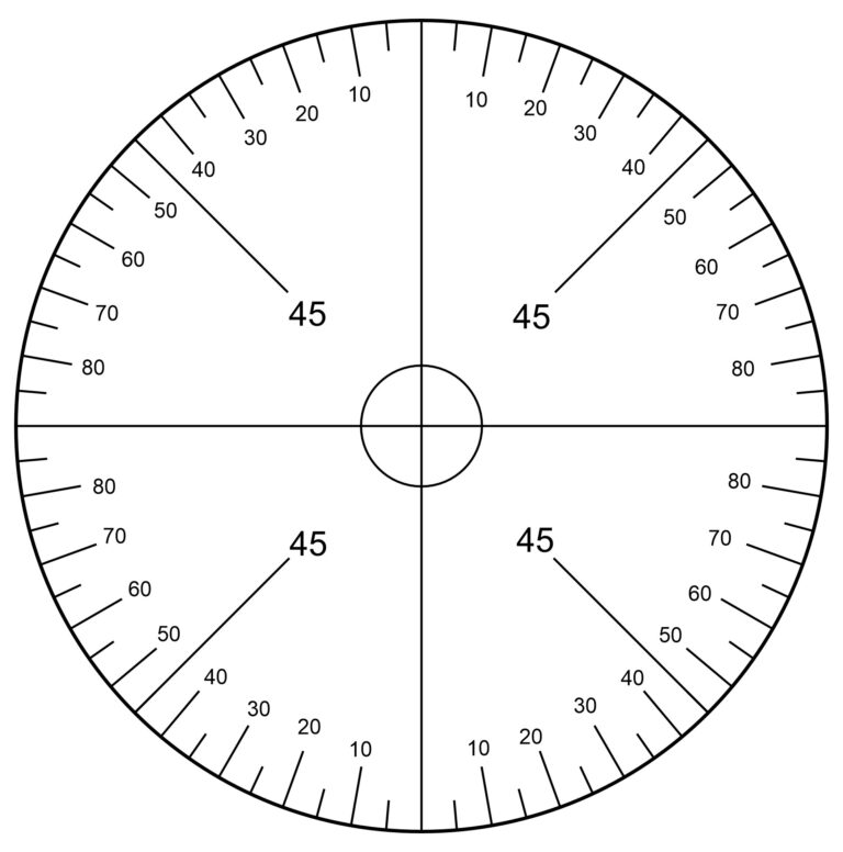 360 Degree Wheel 13 Free PDF Printables Printablee