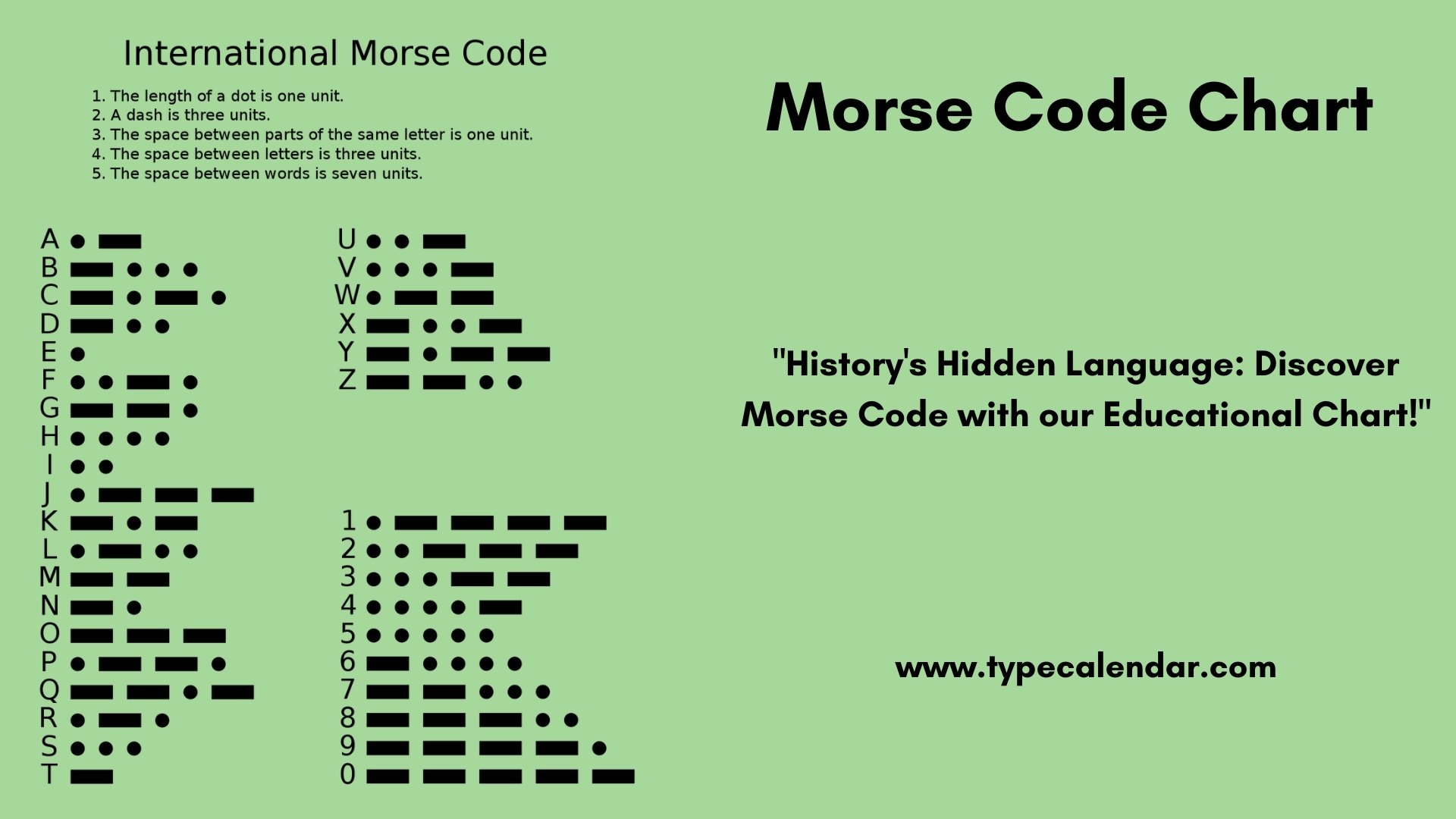 40 Free Printable Morse Code Charts Numbers Alphabet 40 Free Printable Morse Code Charts Numbers Alphabet