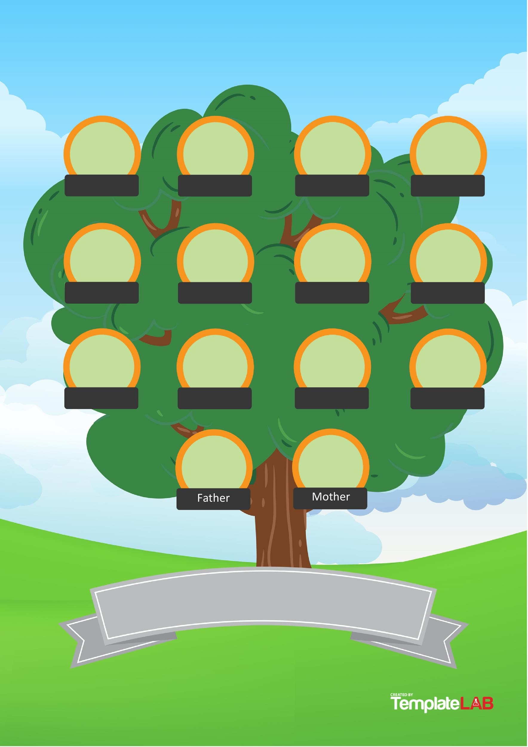 41 Free Family Tree Templates Word Excel PDF PowerPoint 