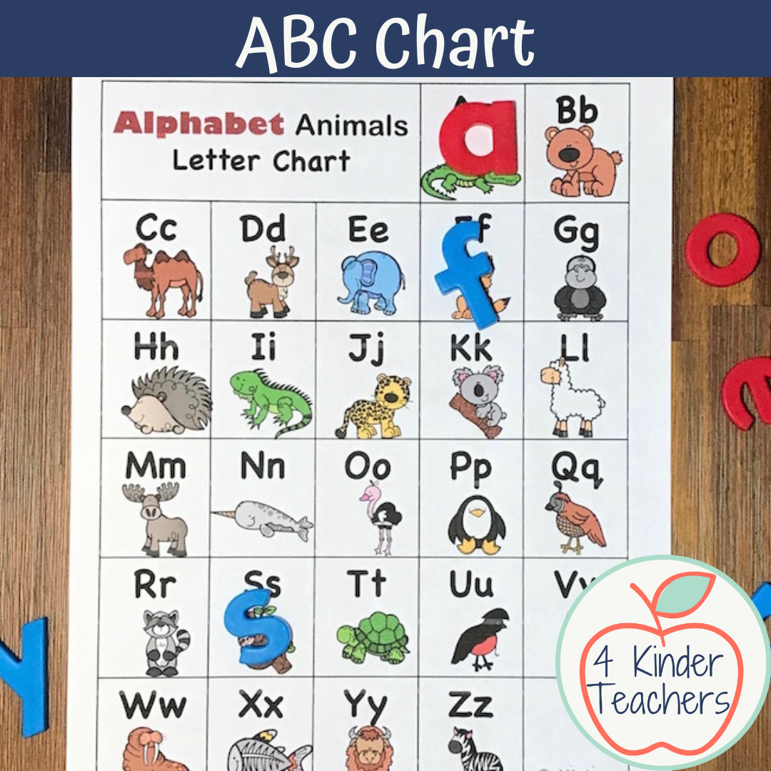 Printable Alphabet Writing Chart